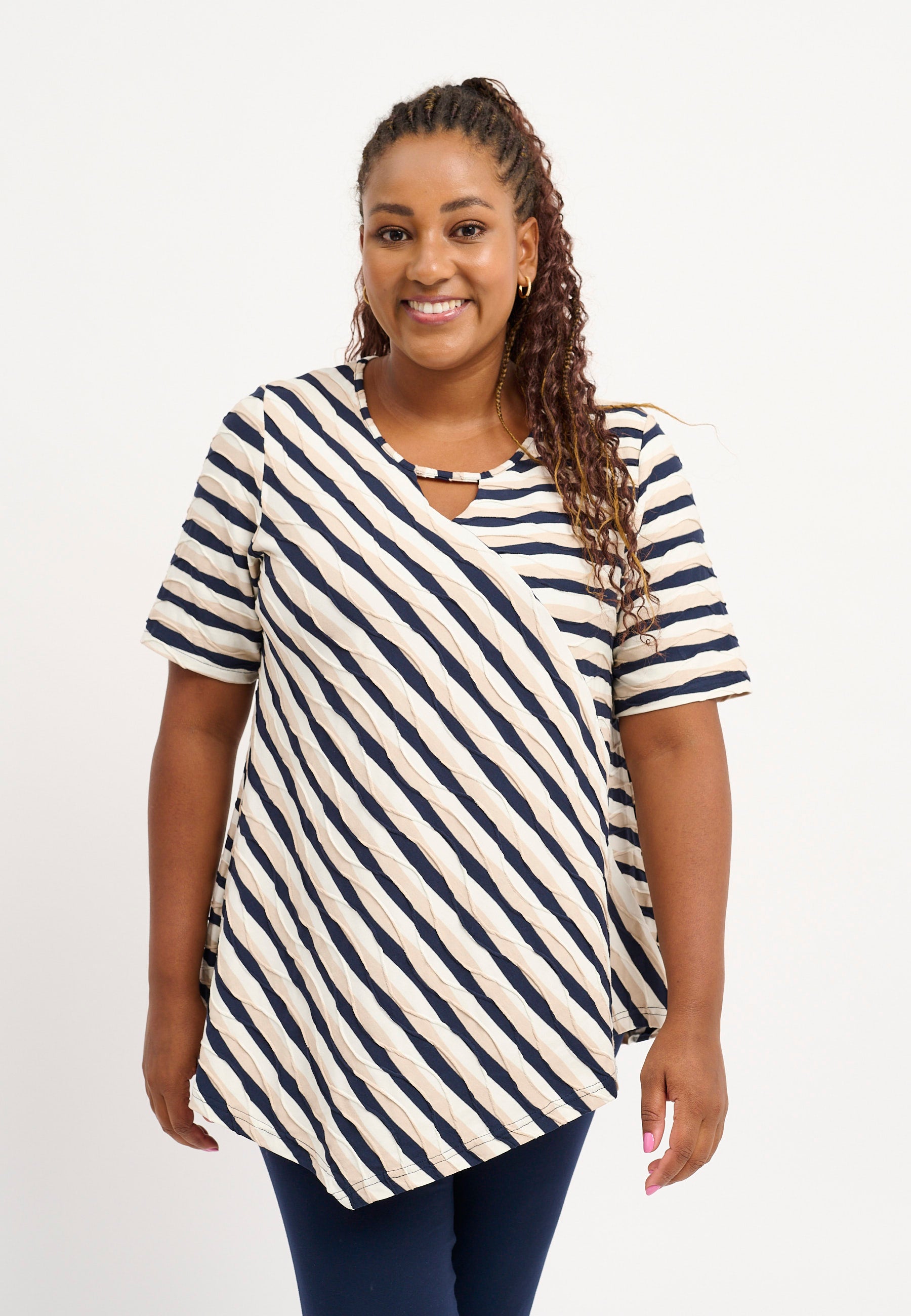 Pont Neuf PNMagrethe Sia Bluser 5999 NAVY BLUE