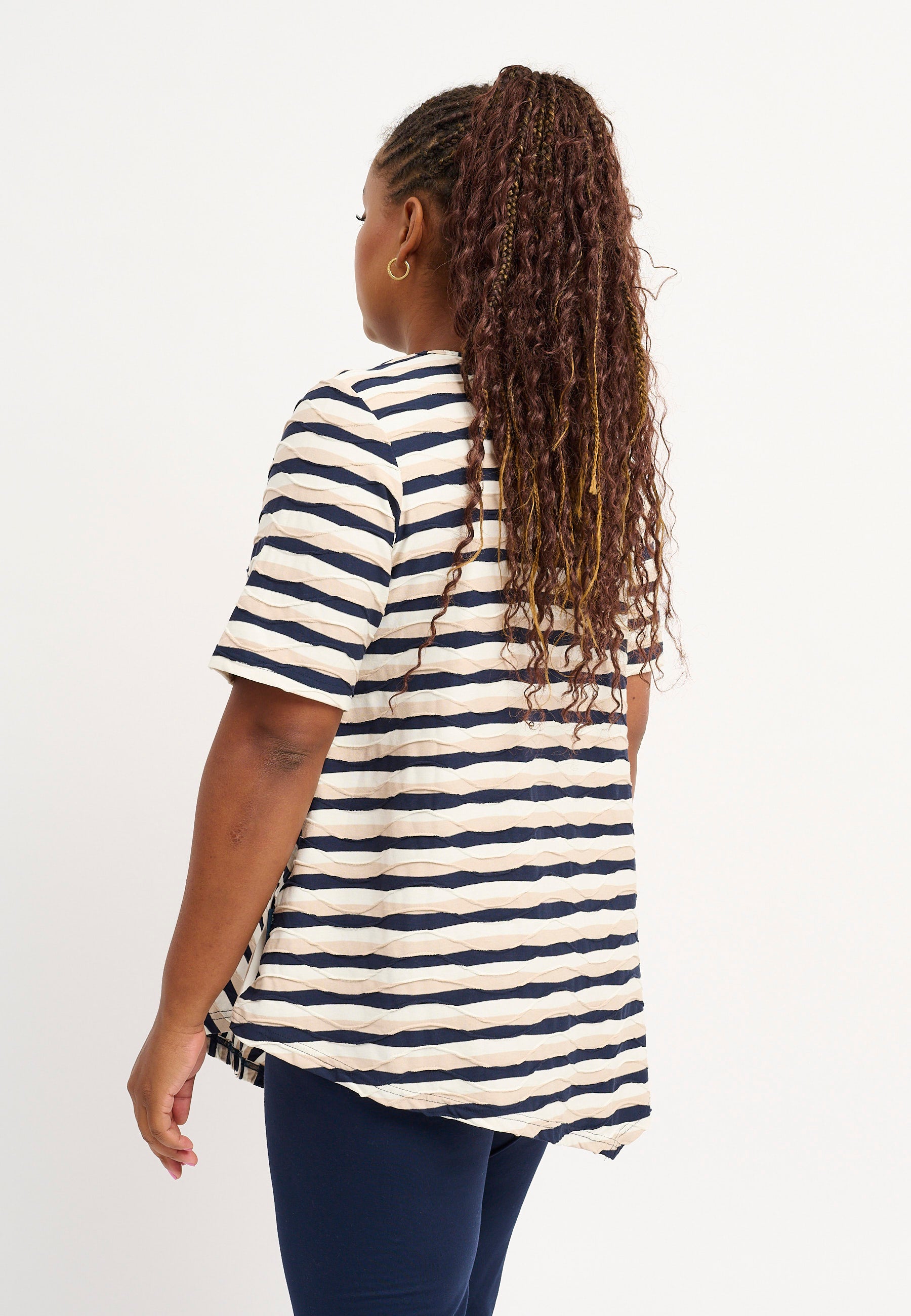 Pont Neuf PNMagrethe Sia Bluser 5999 NAVY BLUE