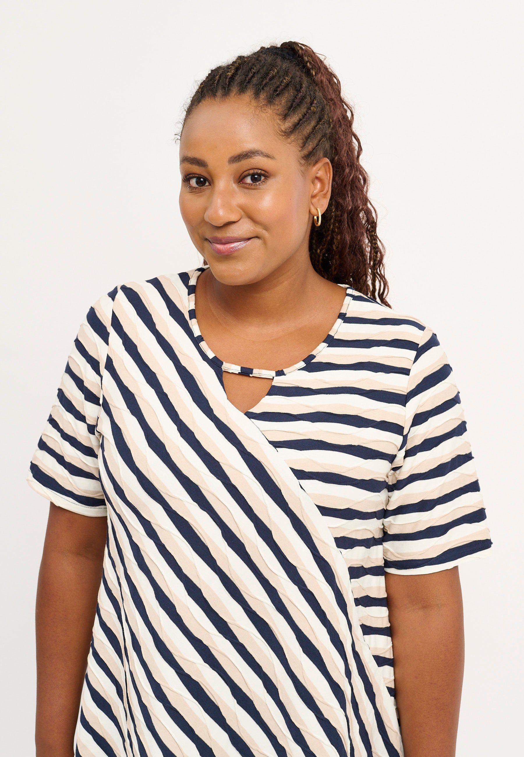 Pont Neuf PNMagrethe Sia Bluser 5999 NAVY BLUE