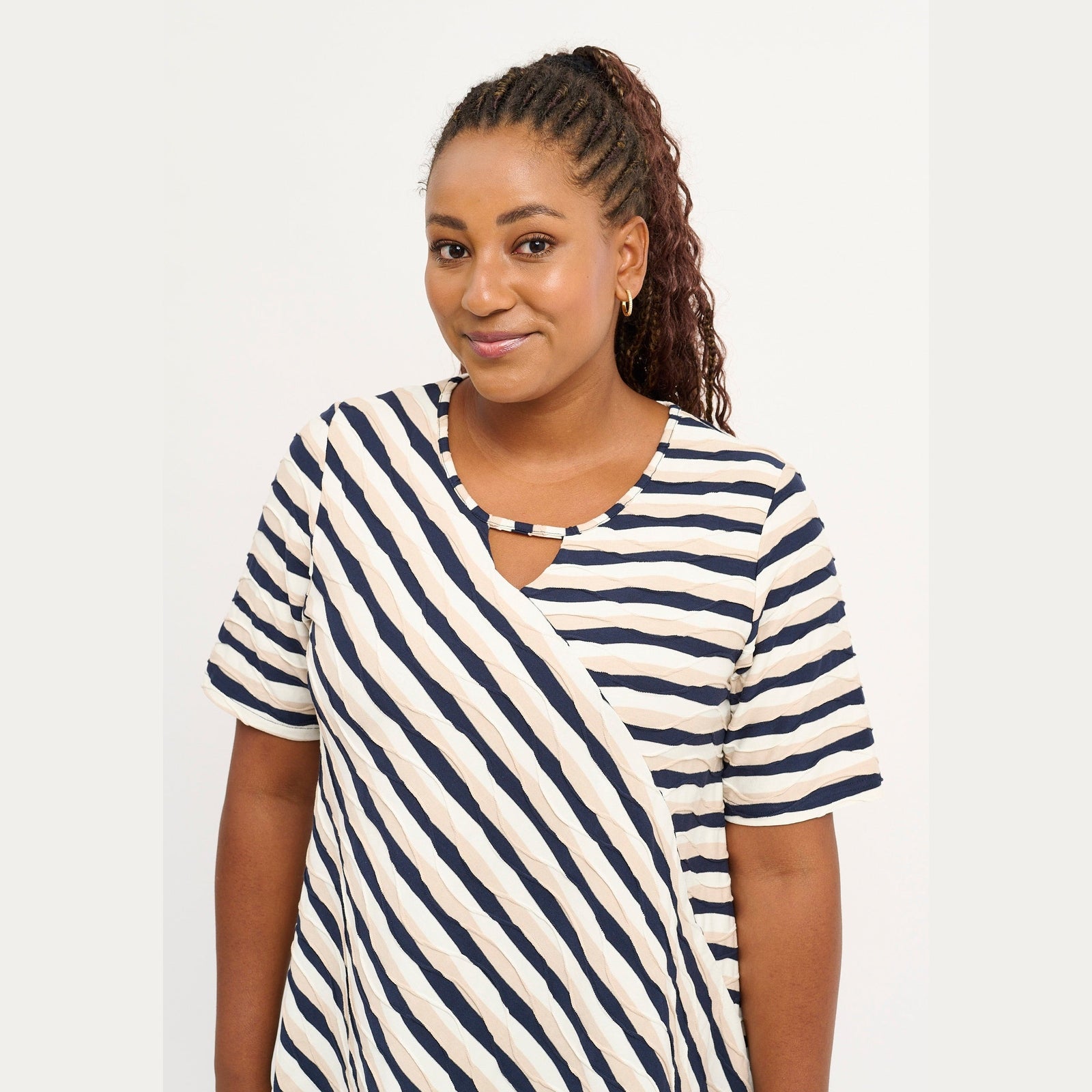 Pont Neuf PNMagrethe Sia Bluser 5999 NAVY BLUE
