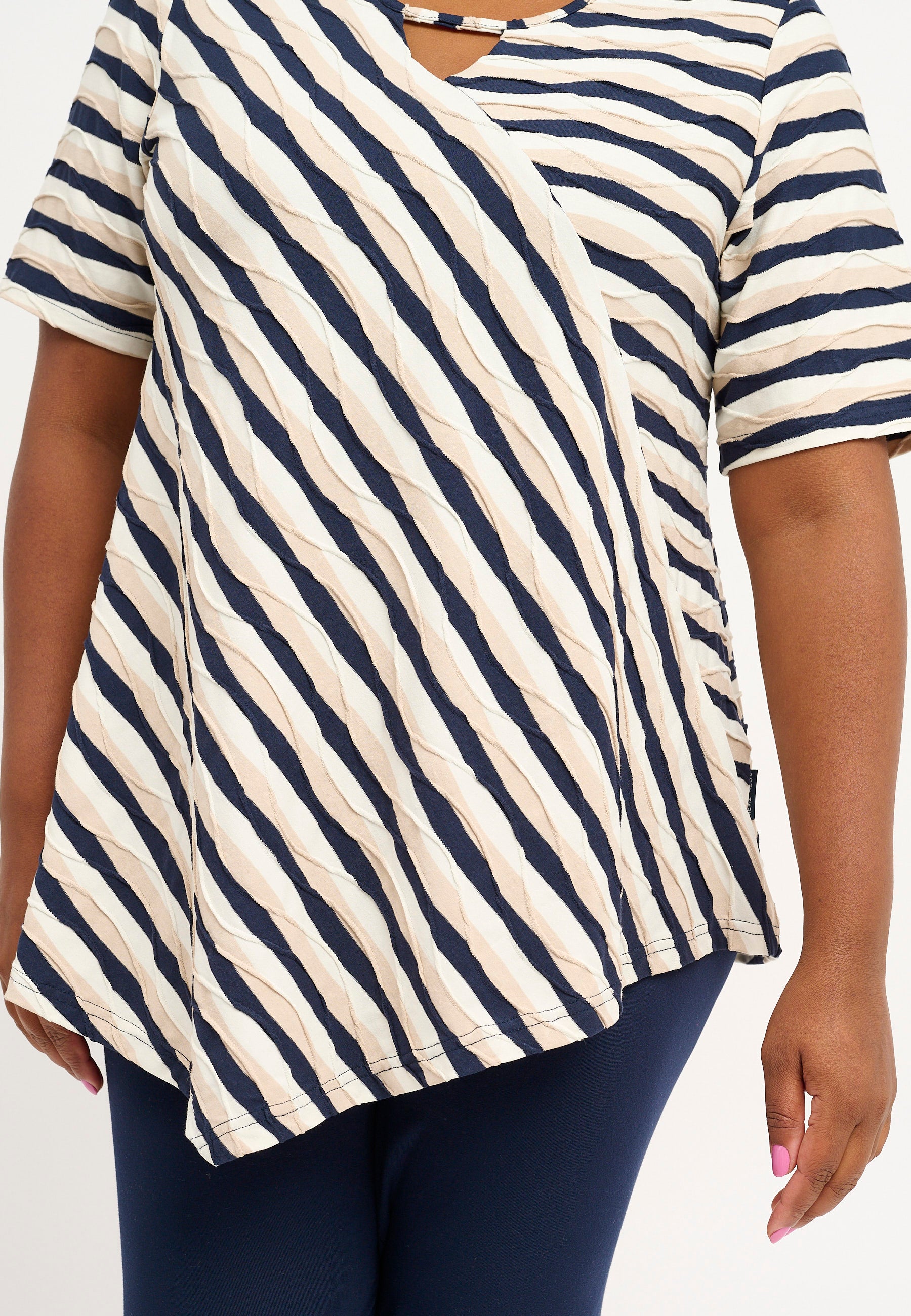 Pont Neuf PNMagrethe Sia Bluser 5999 NAVY BLUE