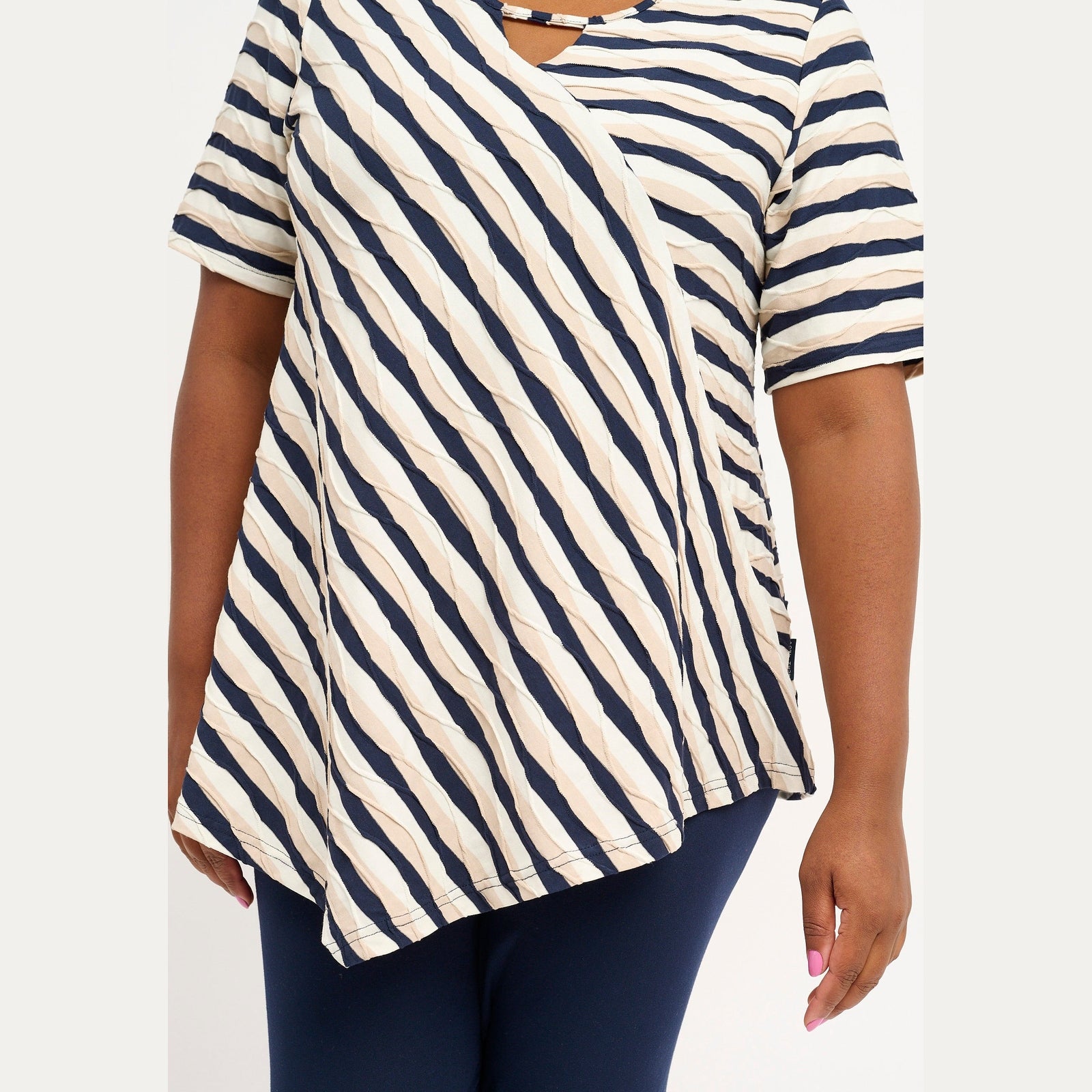 Pont Neuf PNMagrethe Sia Bluser 5999 NAVY BLUE