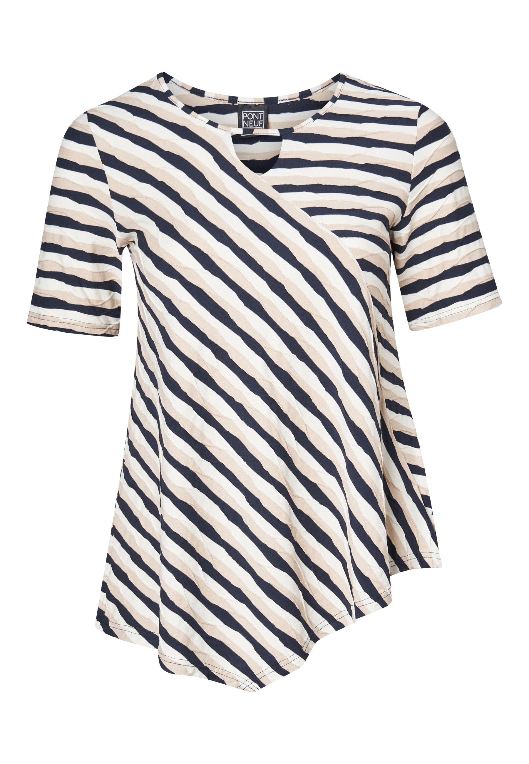 Pont Neuf PNMagrethe Sia Bluser 5999 NAVY BLUE