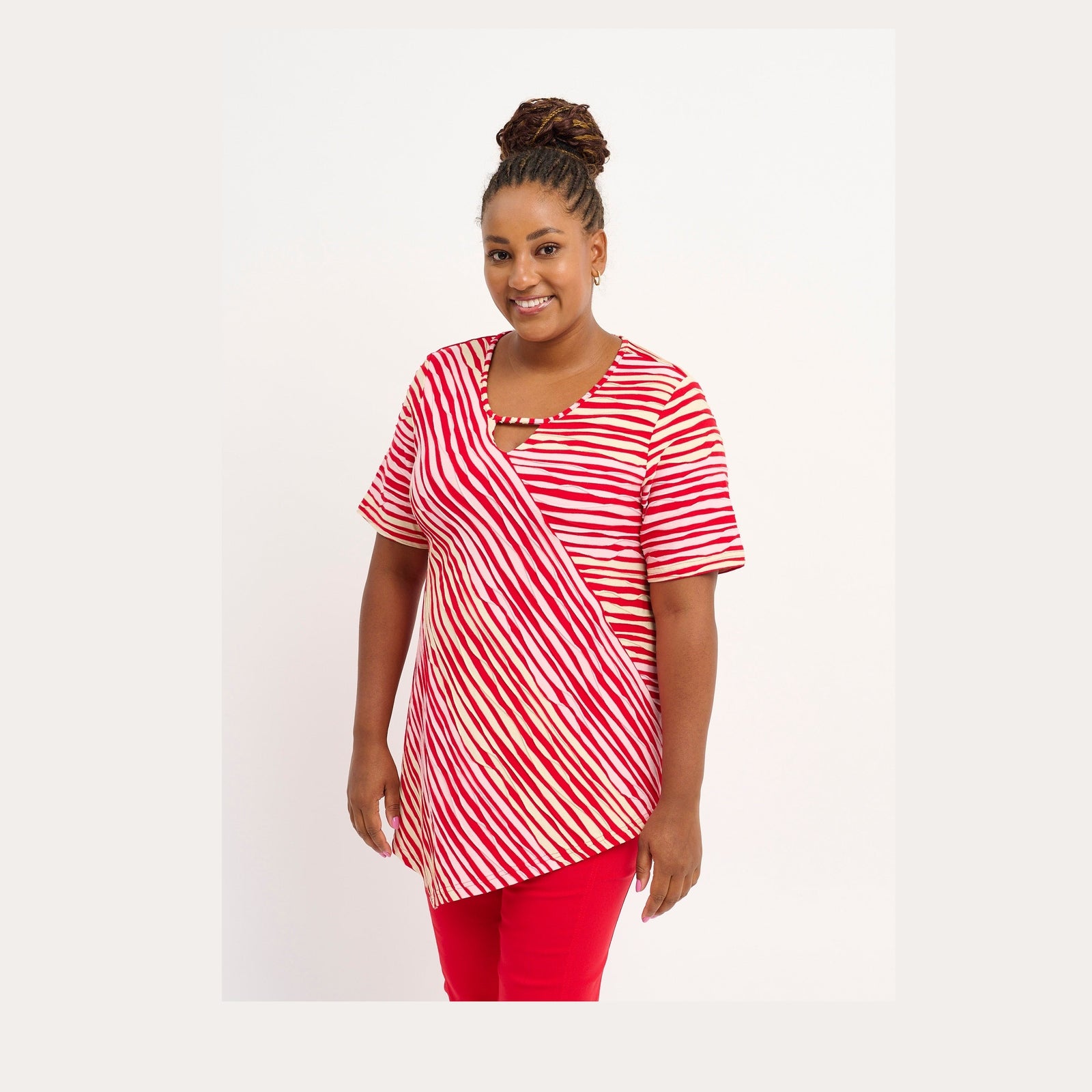 Pont Neuf PNMagrethe Sia Bluser 2700 Tomato