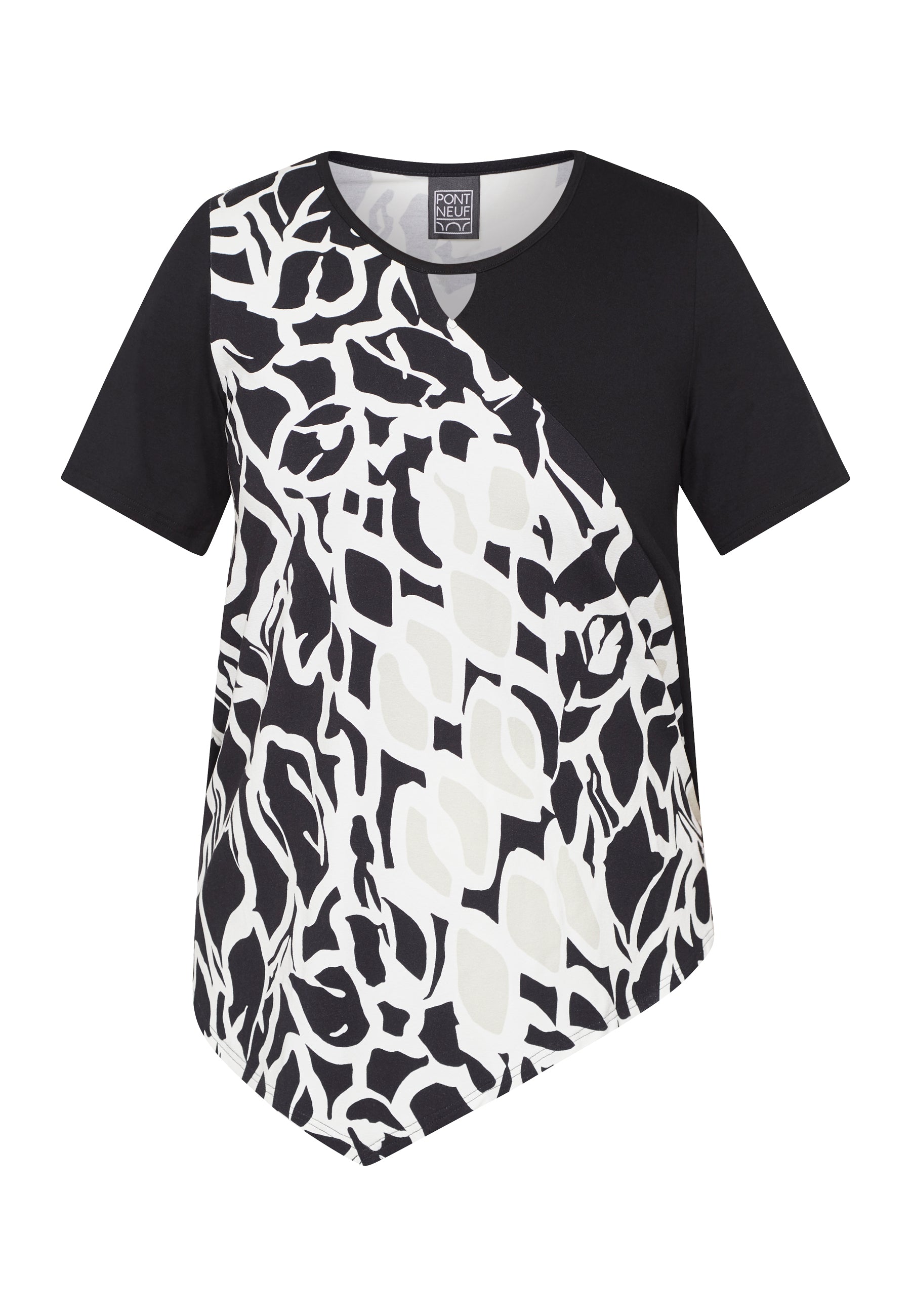 Pont Neuf PNMagrethe Sia T-Shirt 9999 BLACK