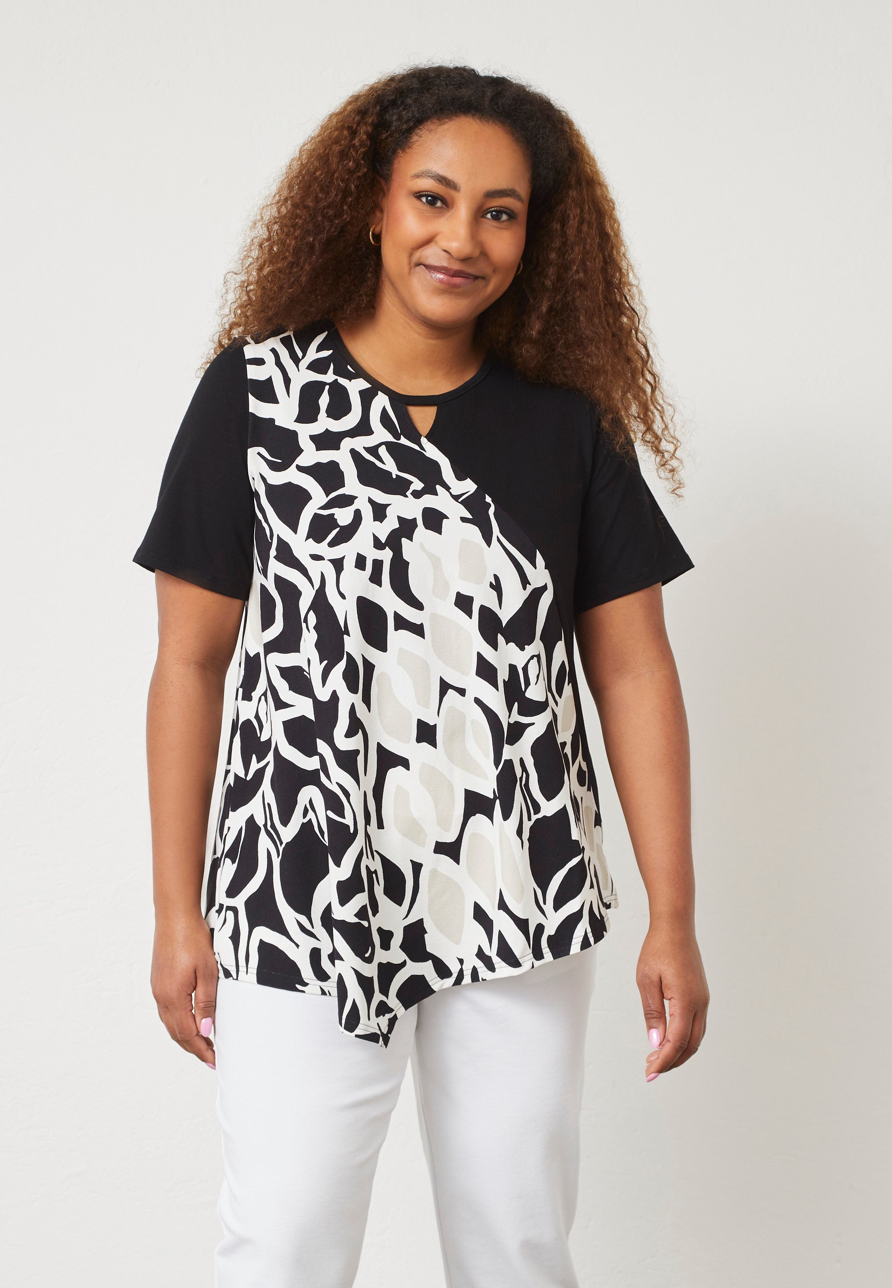 Pont Neuf PNMagrethe Sia T-Shirt 9999 BLACK