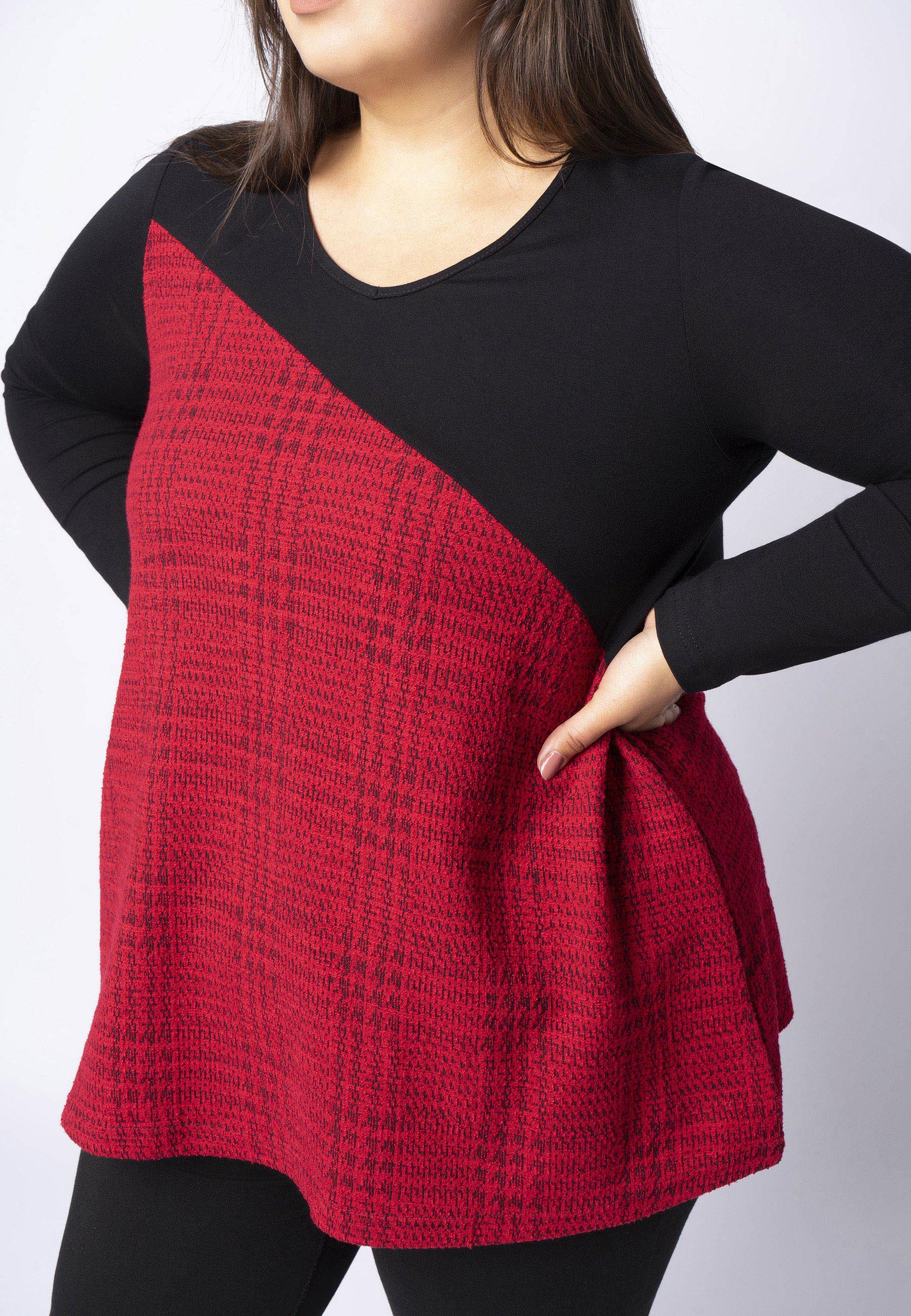 Pont Neuf PNMaj-Mie Bluser 354 Warm Red