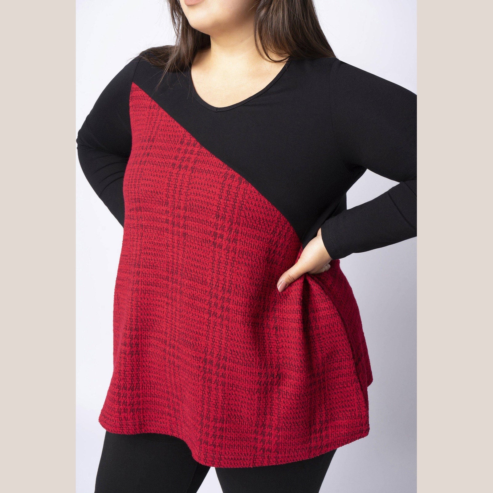 Pont Neuf PNMaj-Mie Bluser 354 Warm Red