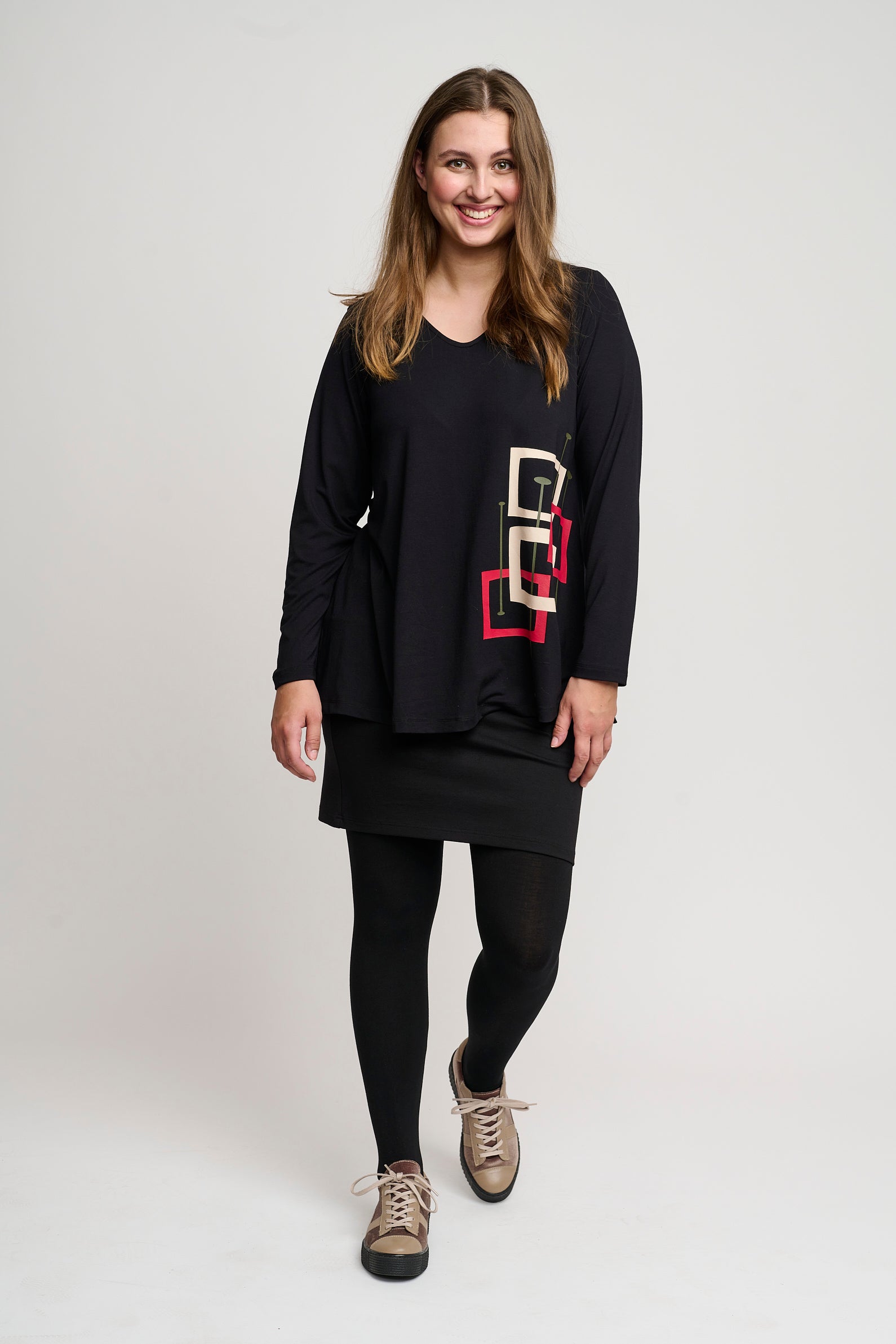 Pont Neuf PNMaj-Mie Bluser 354 Warm Red