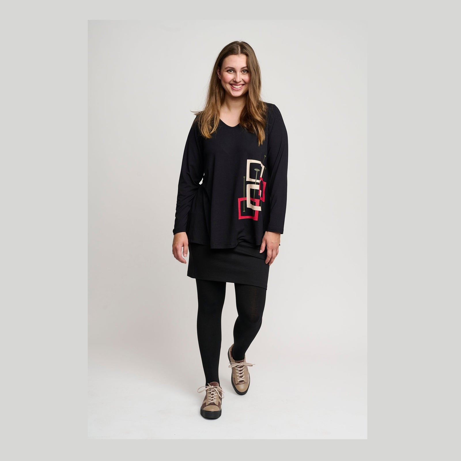 Pont Neuf PNMaj-Mie Bluser 354 Warm Red