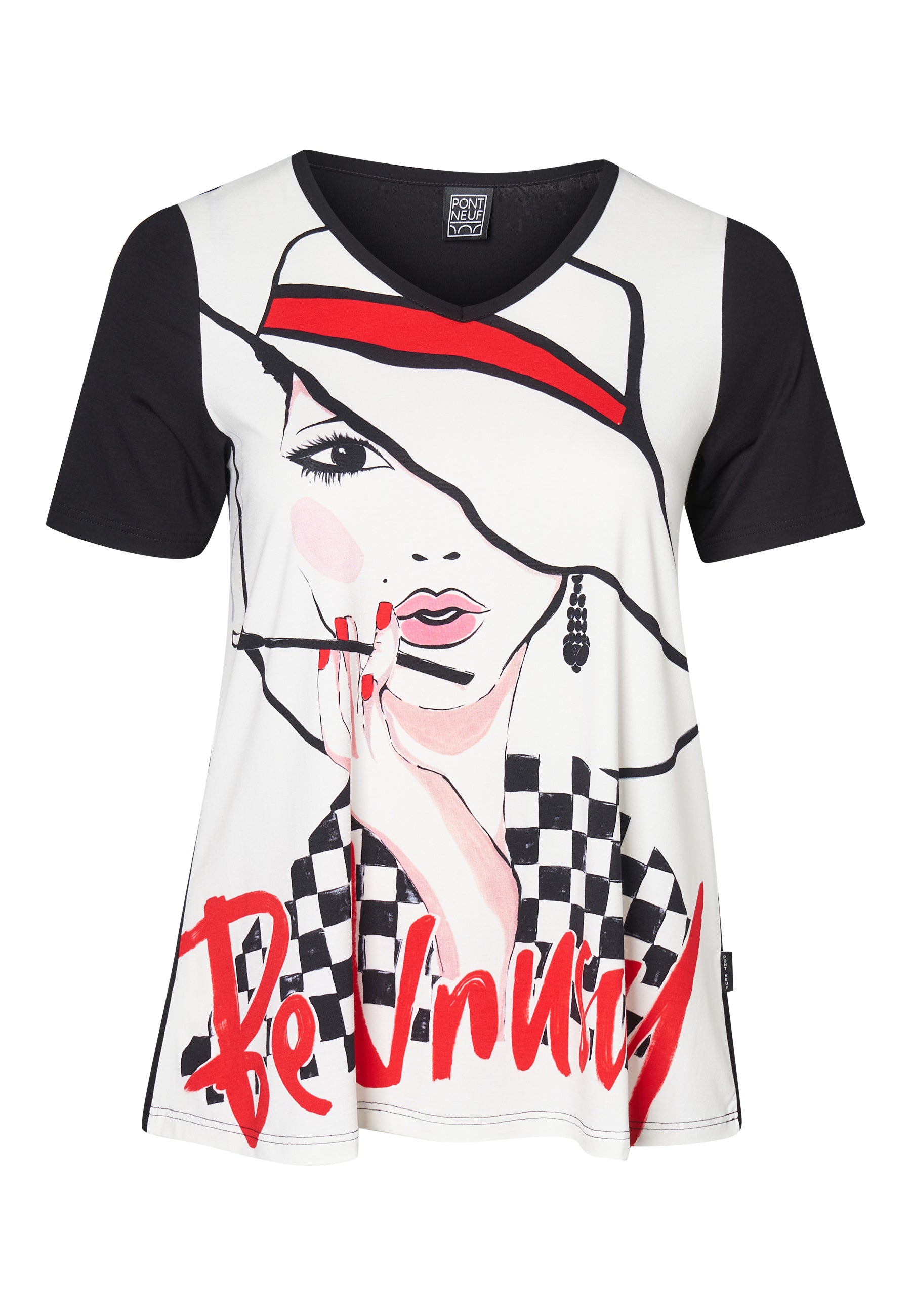 Pont Neuf PNMaj T-Shirt 999 Black