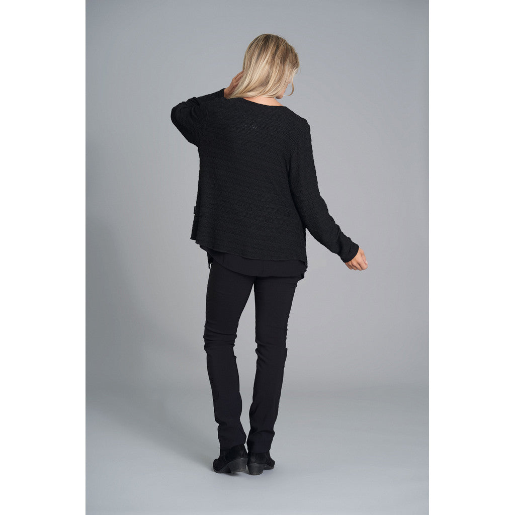 Pont Neuf PNMally Cardigan 999 Black