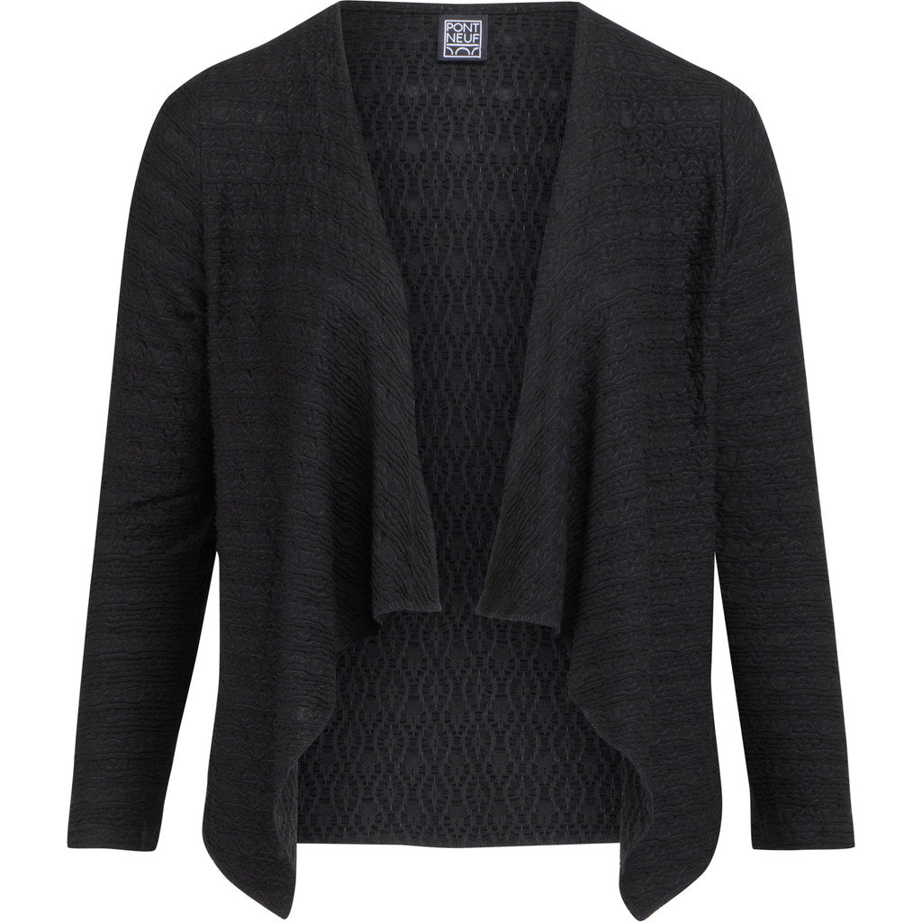 Pont Neuf PNMally Cardigan 999 Black