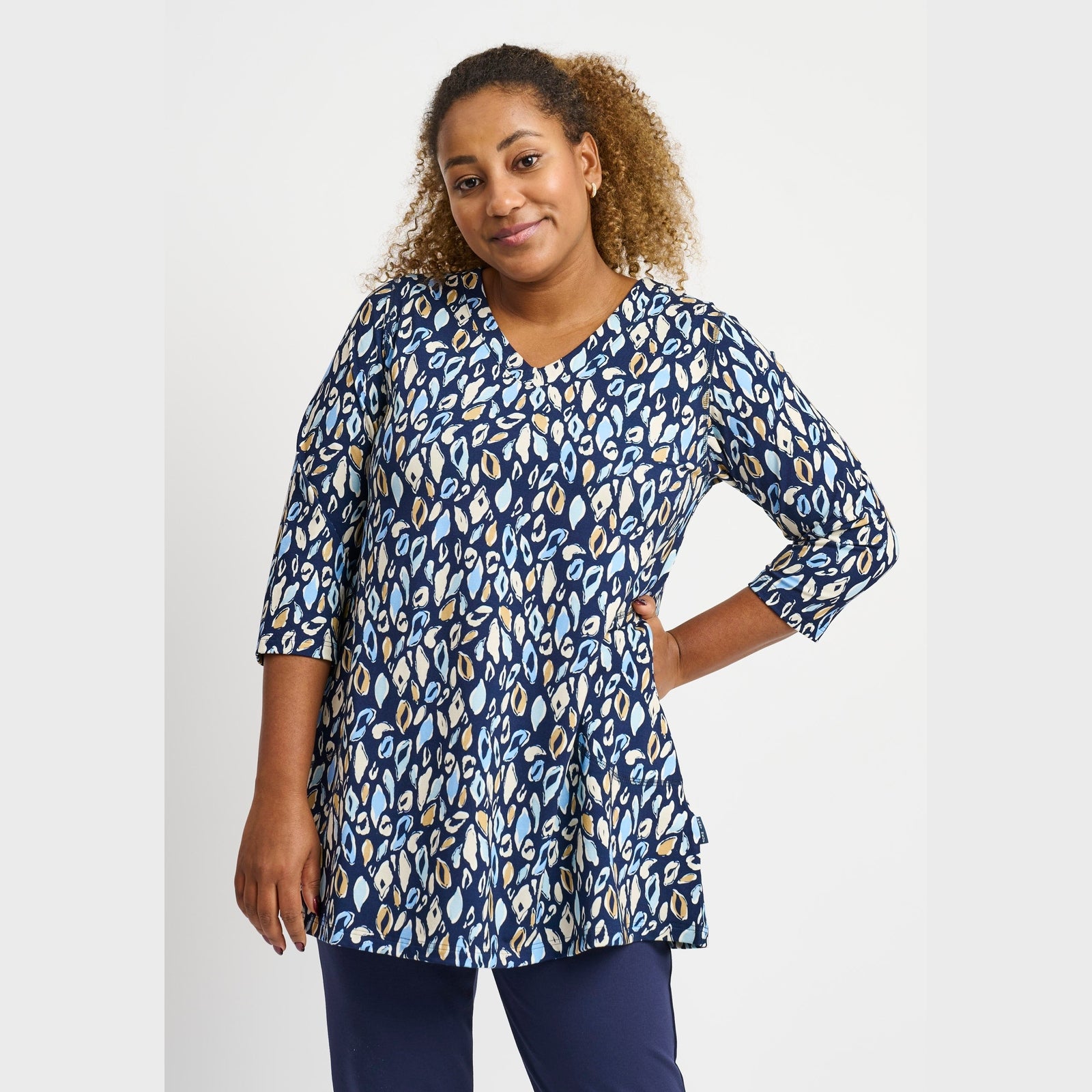 Pont Neuf PNMelina Tunikaer 5999 NAVY BLUE