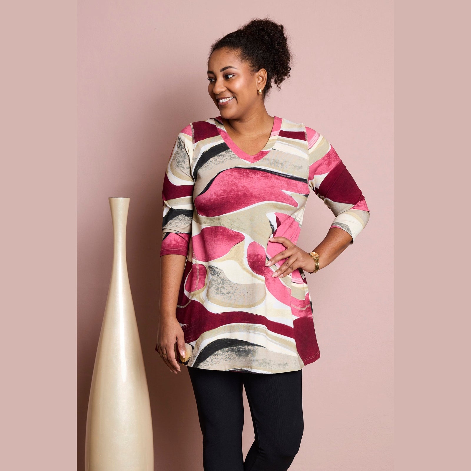 Pont Neuf PNMelina Tunikaer 6620 Dark Pink