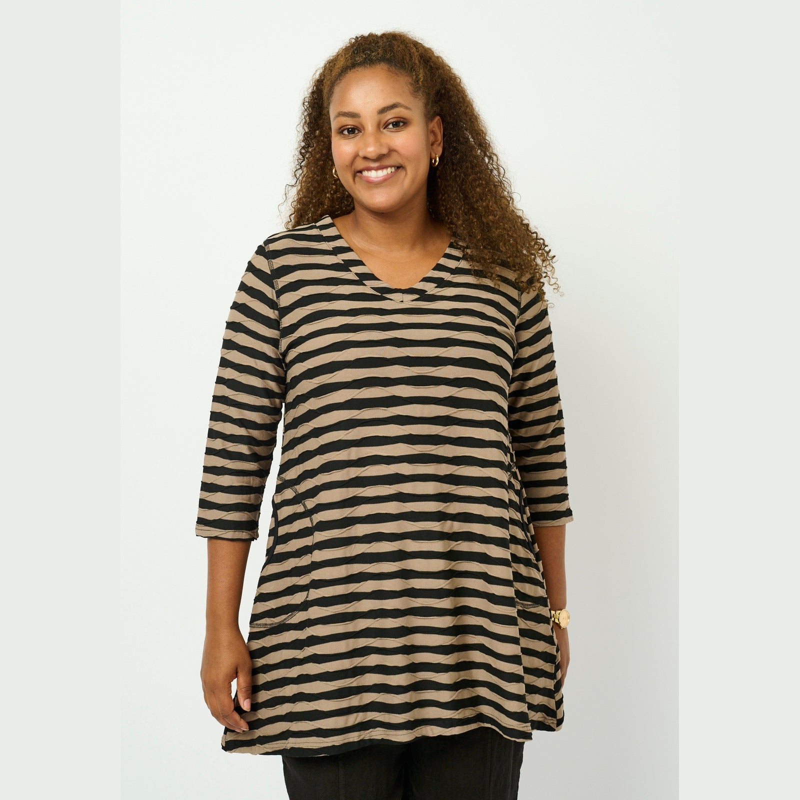 Pont Neuf PNMelina Tunikaer 117 Dark Taupe