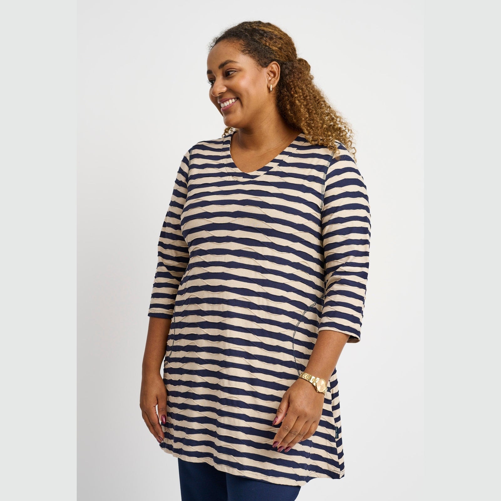 Pont Neuf PNMelina Tunikaer 817 Navy/sand