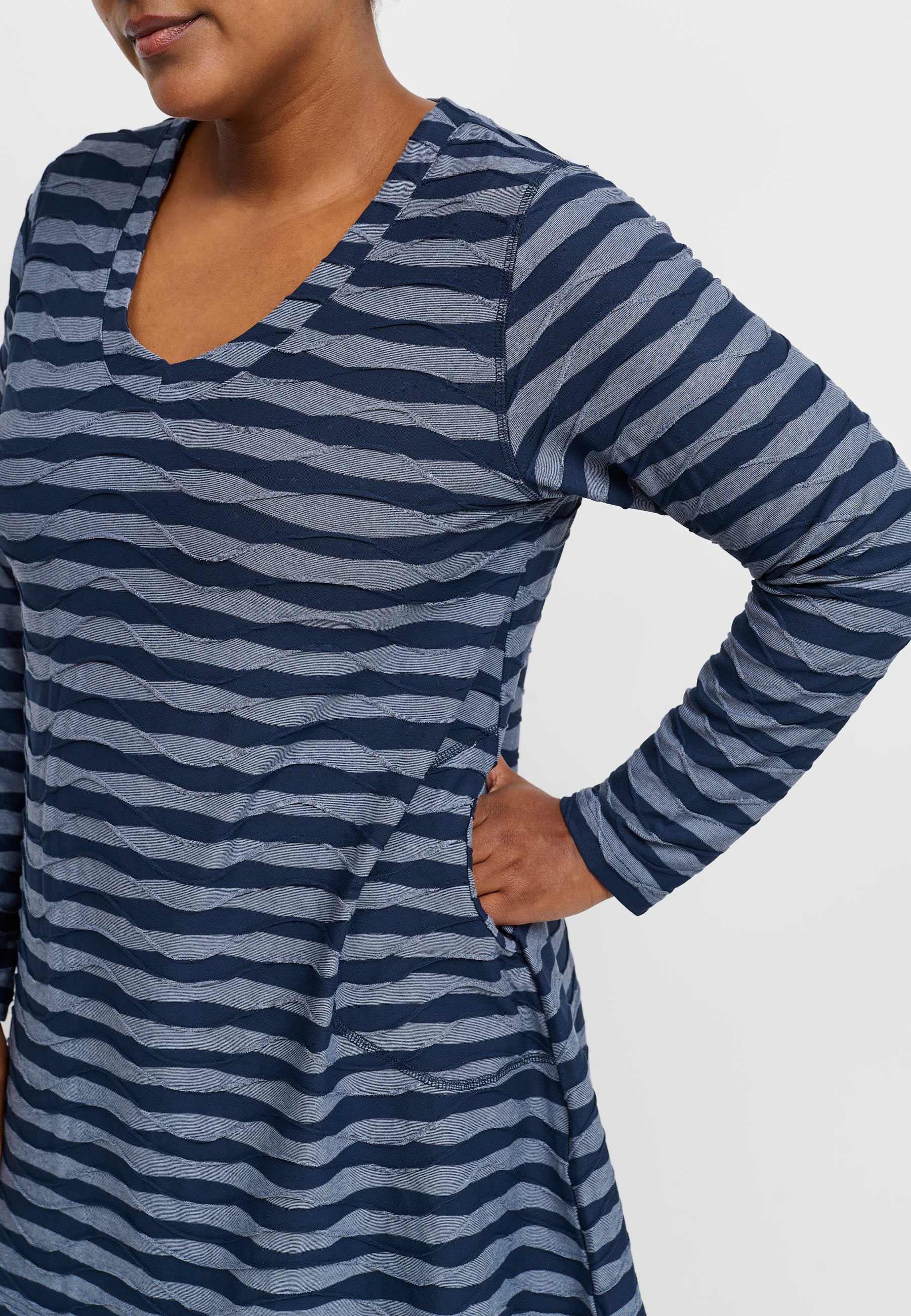 Pont Neuf PNMelina Mie Tunikaer 5555 Steel Blue