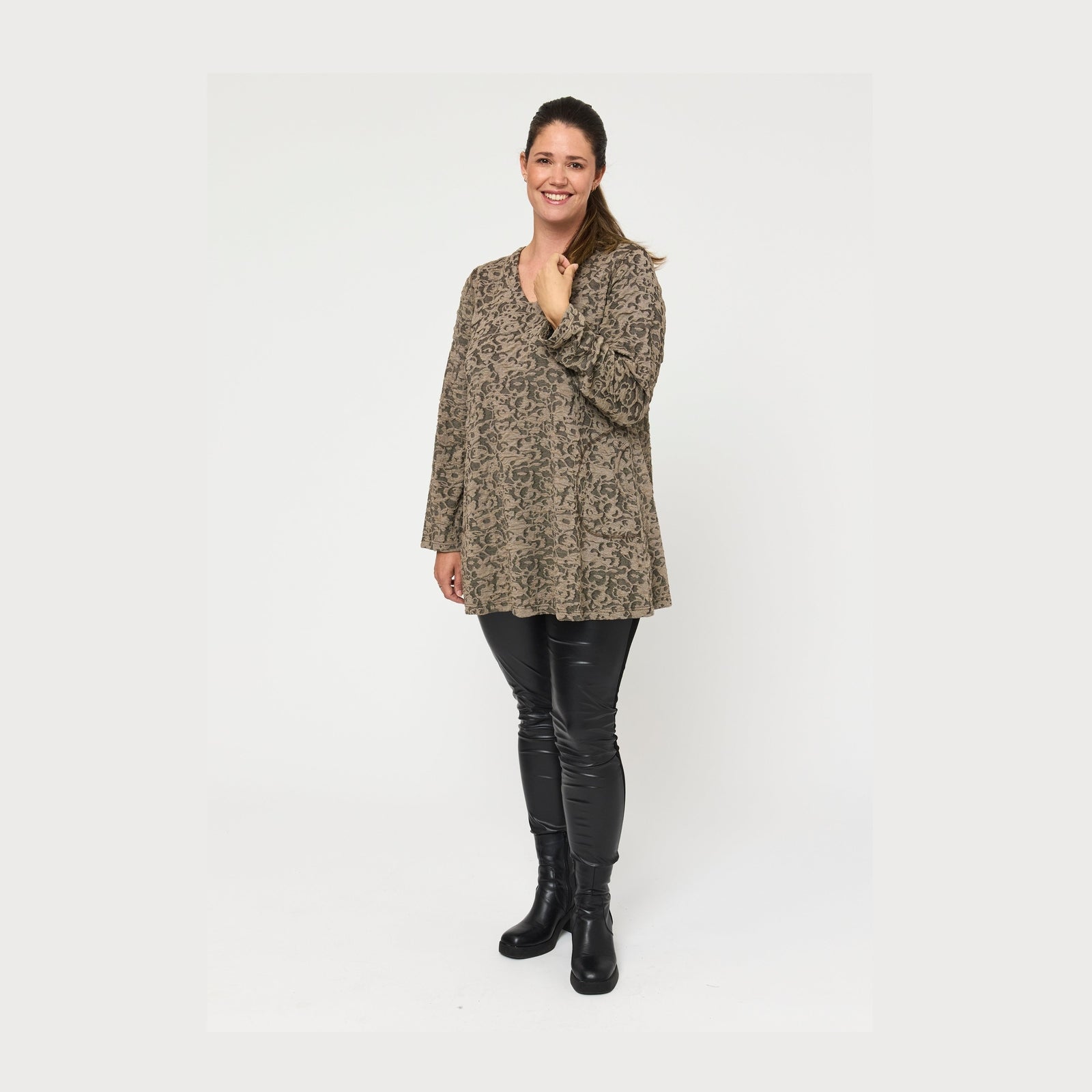 Pont Neuf PNMelina Mie Tunikaer 1300 Taupe