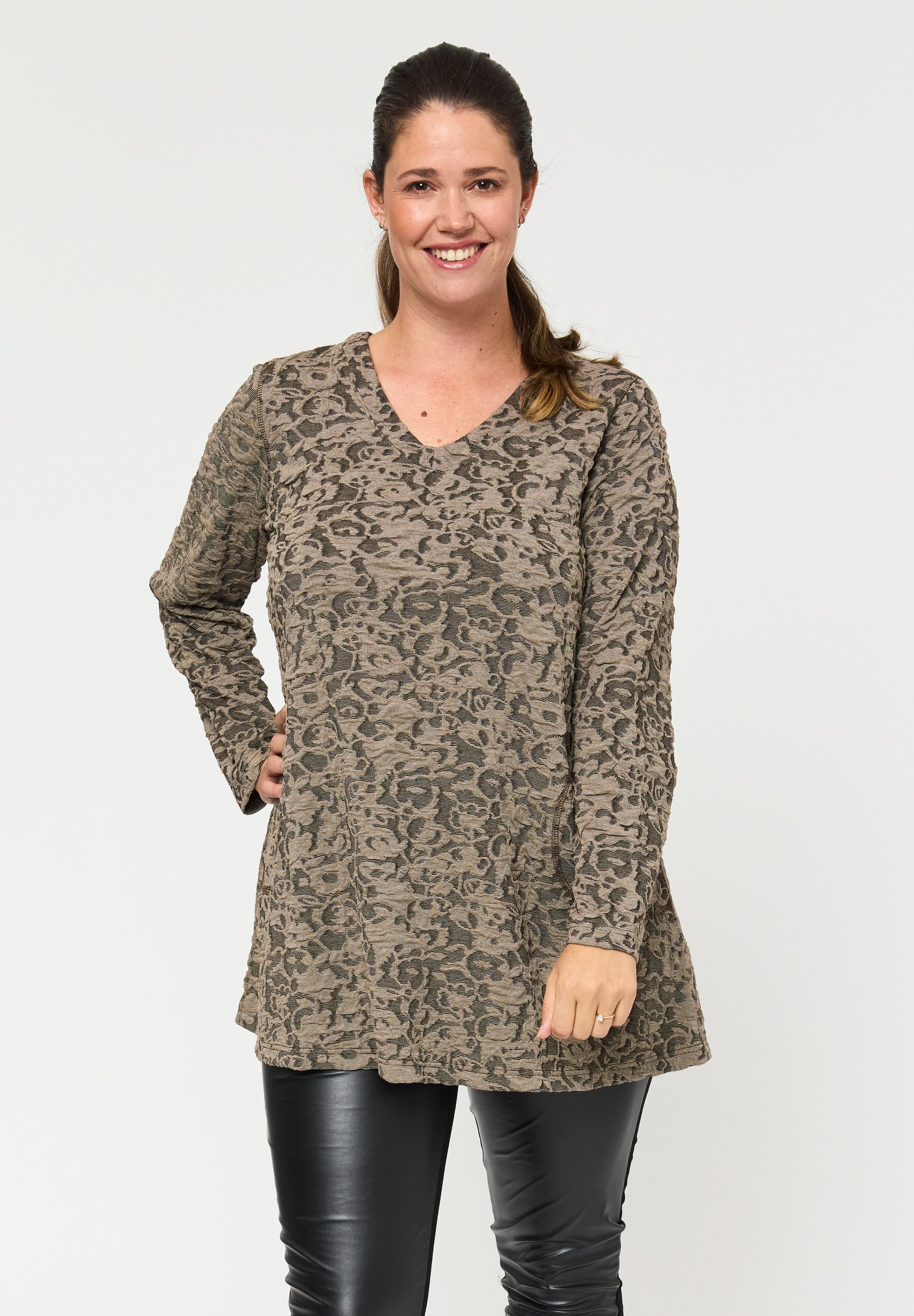 Pont Neuf PNMelina Mie Tunikaer 1300 Taupe