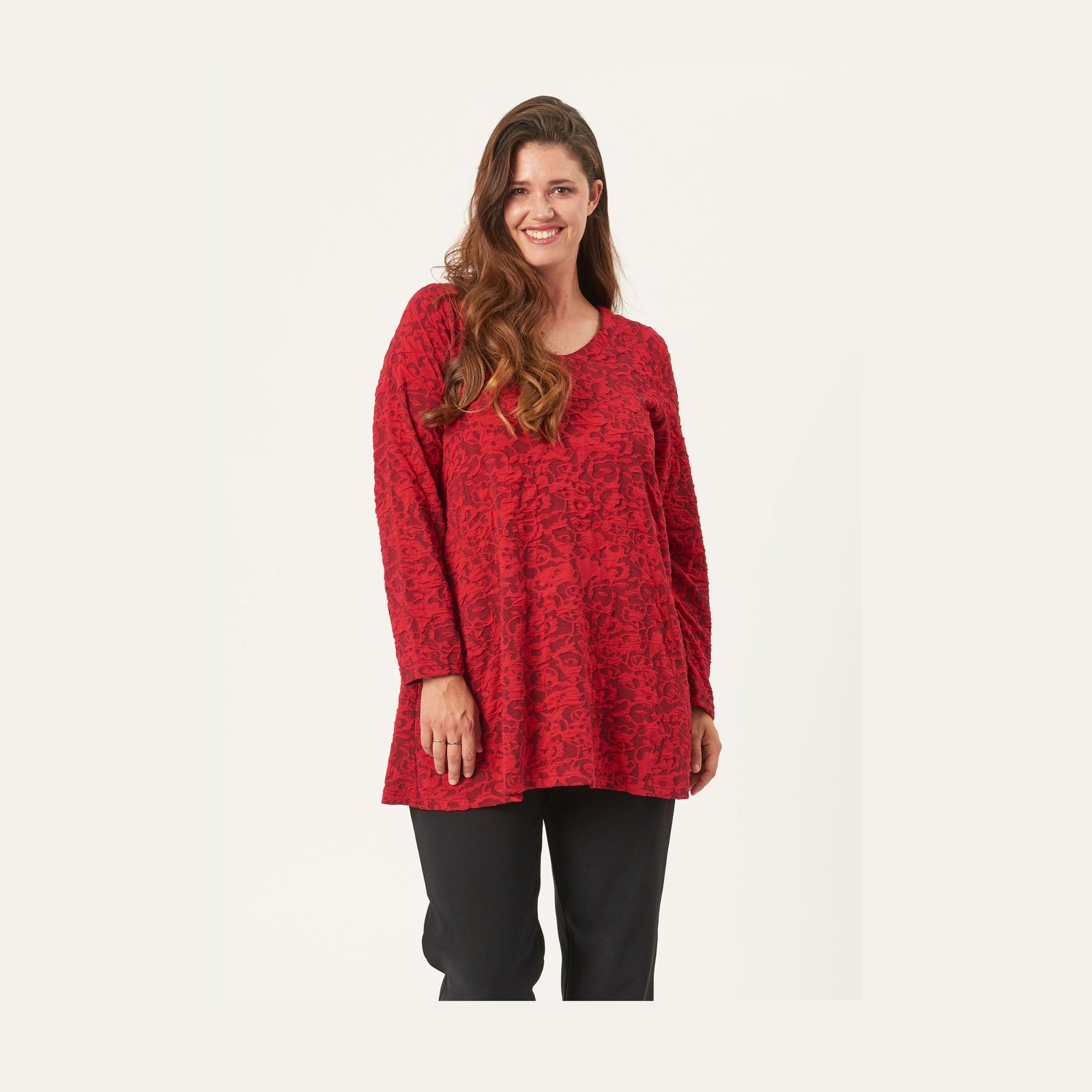 Pont Neuf PNMelina Mie Tunikaer 354 Warm Red