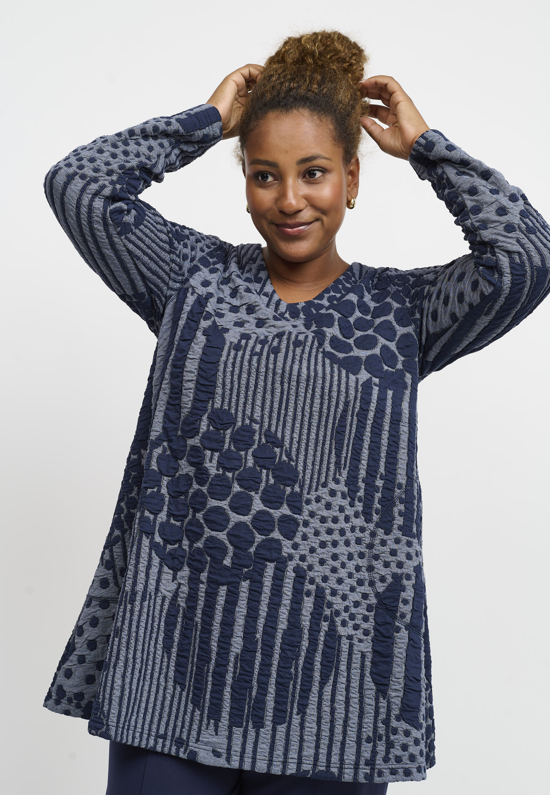 Pont Neuf PNMelina Mie Tunikaer 5555 Steel Blue