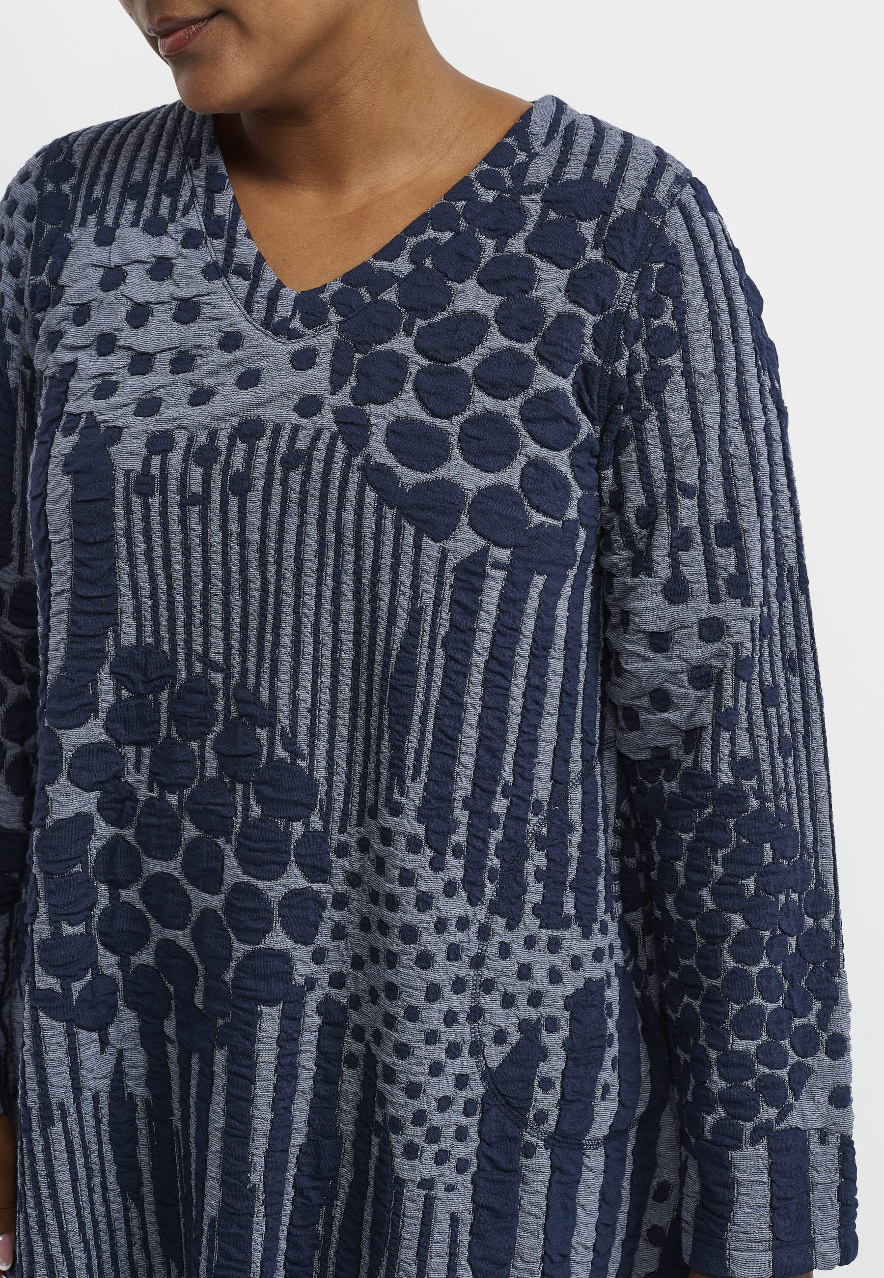 Pont Neuf PNMelina Mie Tunikaer 5555 Steel Blue