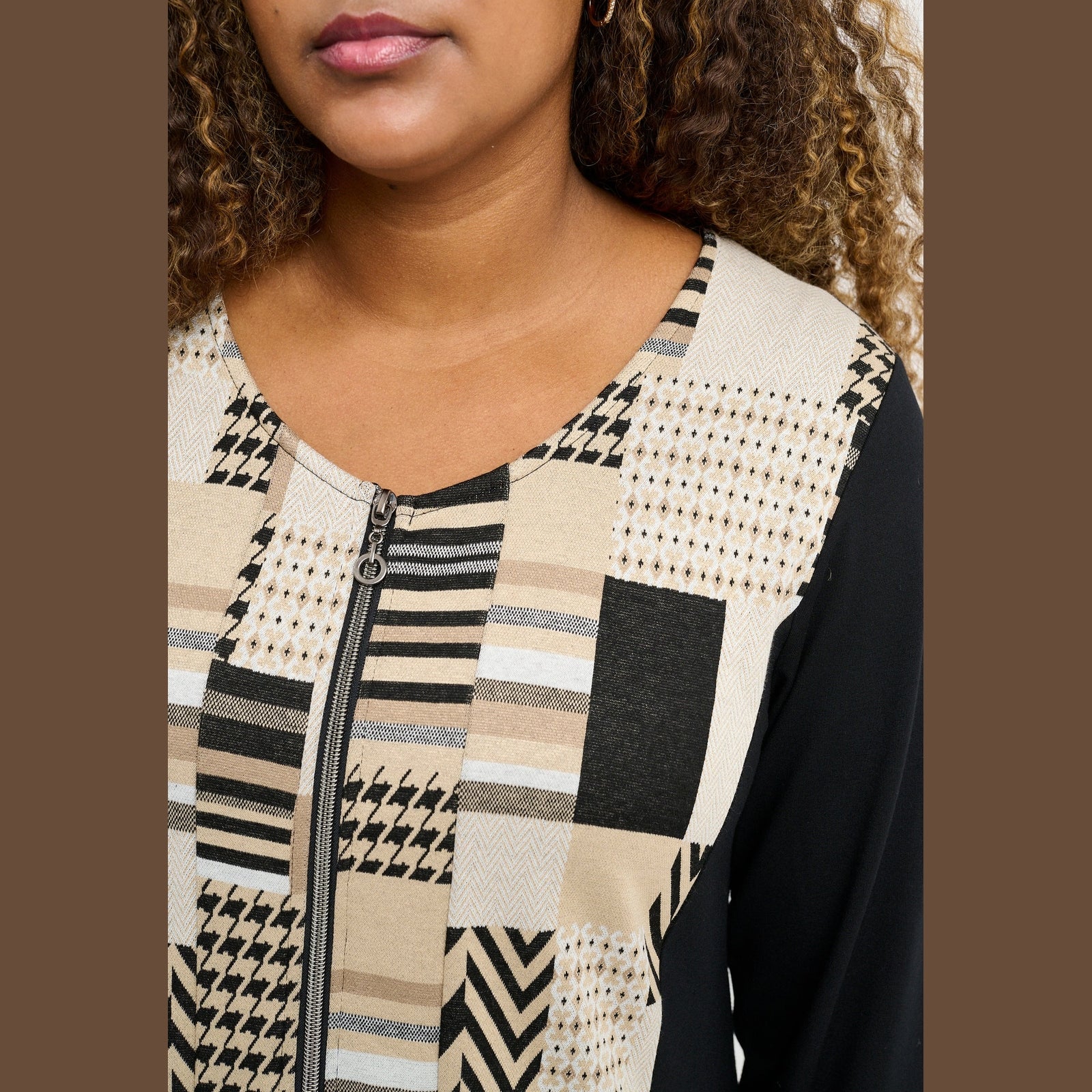 Pont Neuf PNMelissa Short Cardigan 1200 SAND