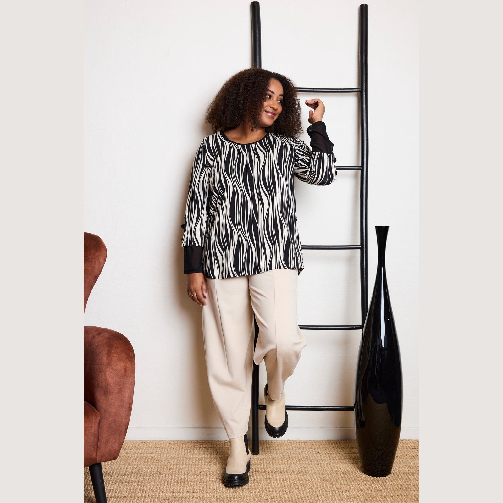 Pont Neuf PNMelly Bluser 9999 BLACK