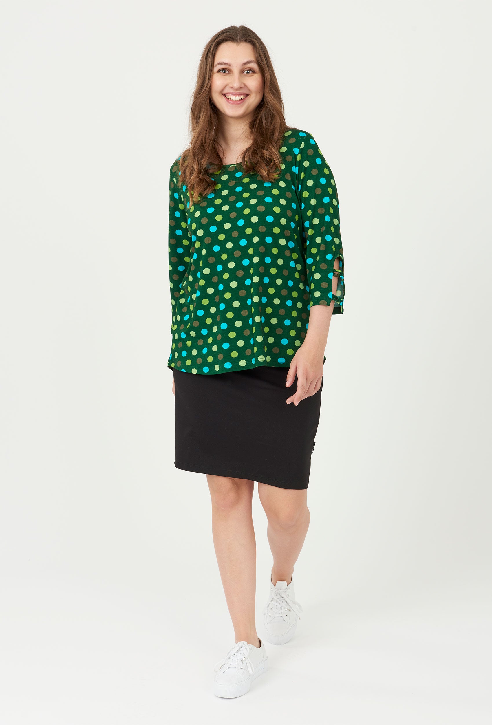 Pont Neuf PNMelly Bluser 074 Bottle Green