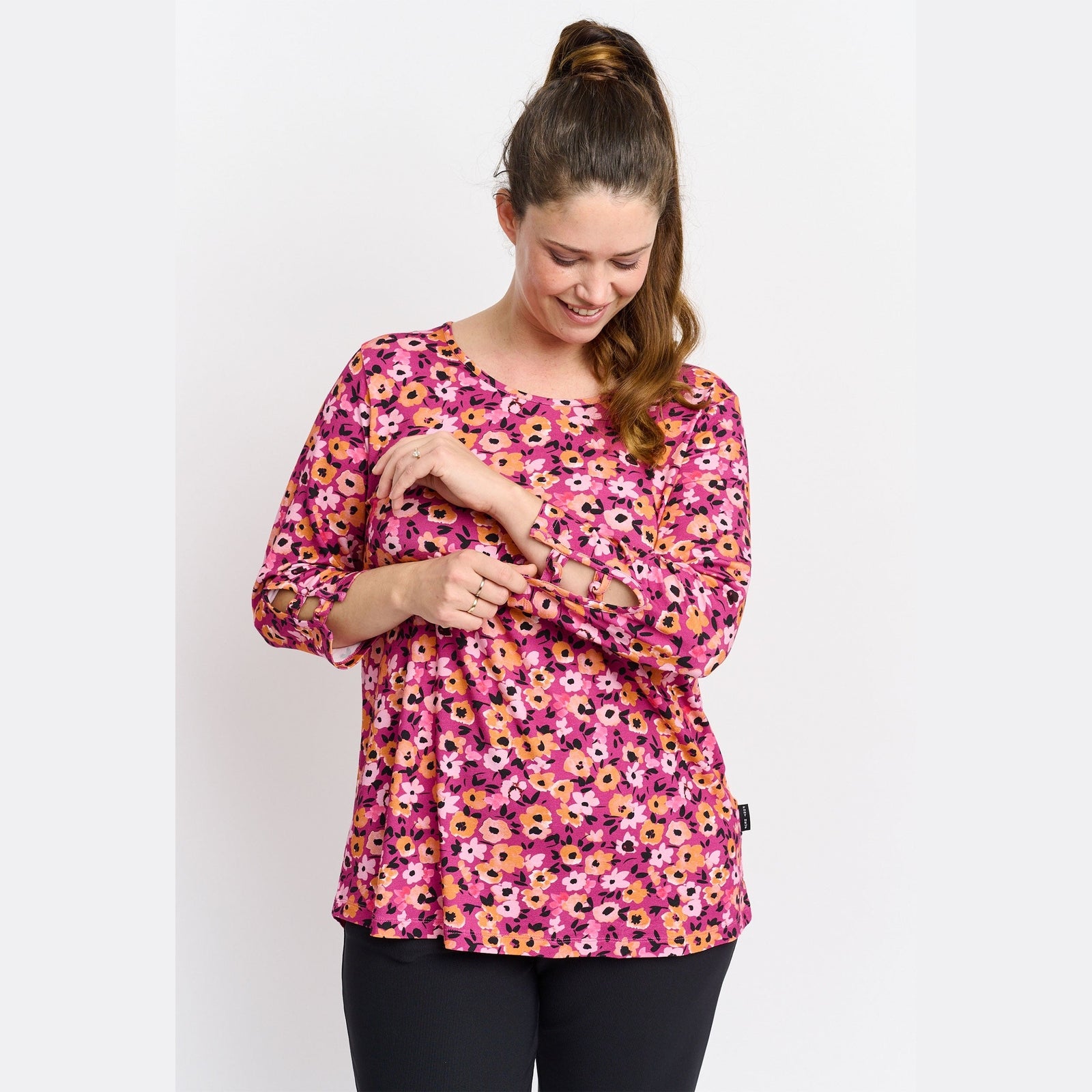 Pont Neuf PNMelly Bluser 163 Fuchsia