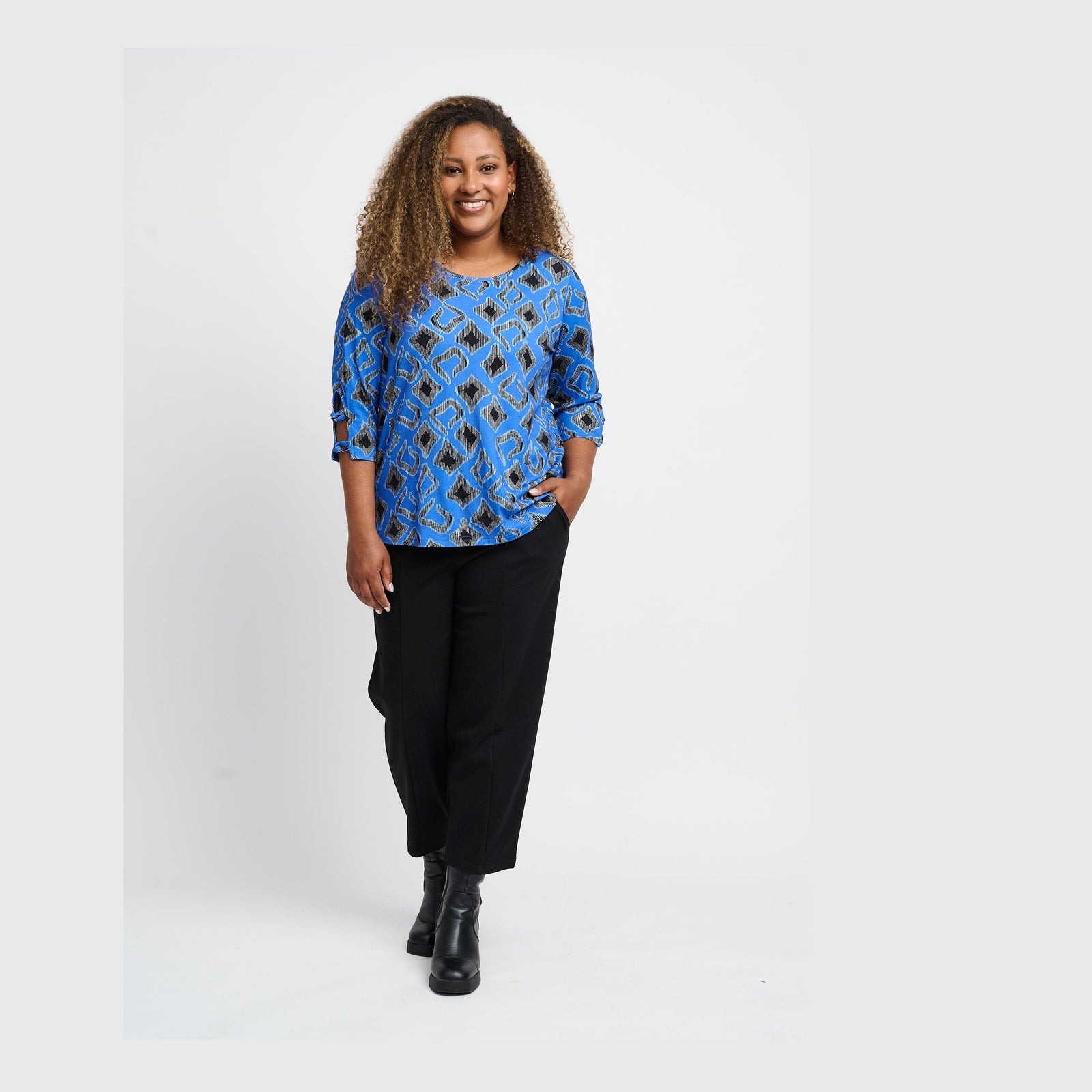 Pont Neuf PNMelly Bluser 5750 sapphire blue
