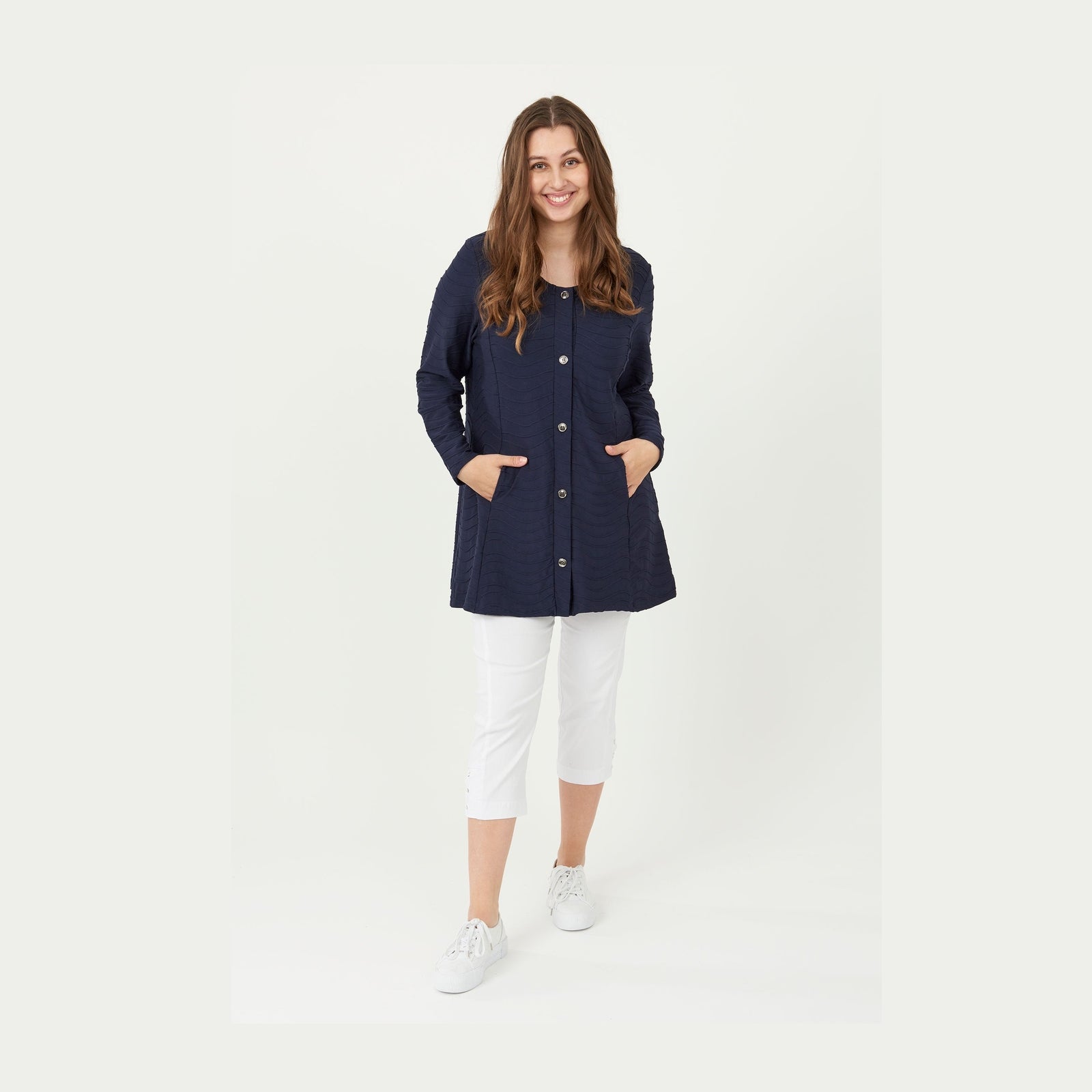 Pont Neuf PNMerle Cardigan 520 Navy