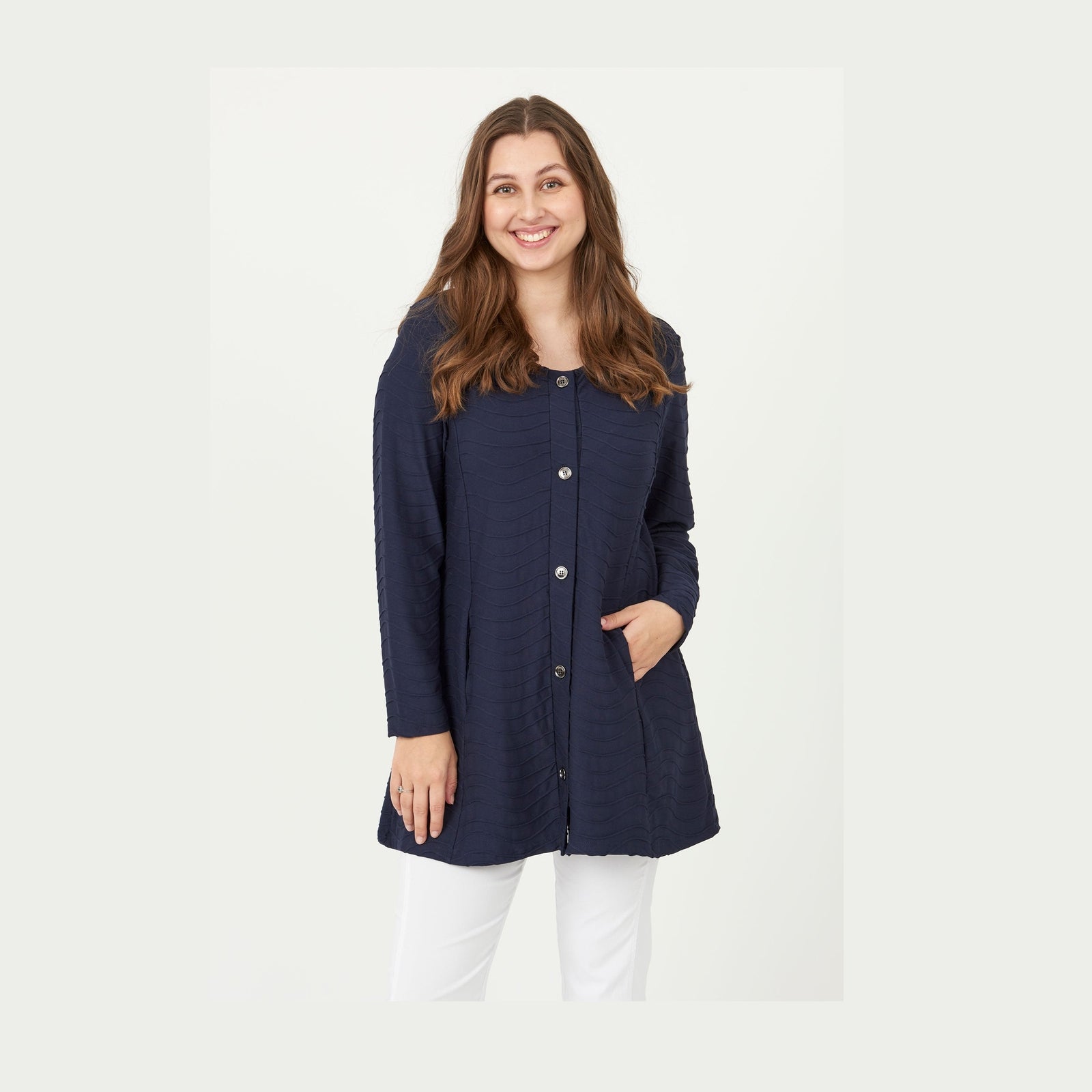 Pont Neuf PNMerle Cardigan 520 Navy