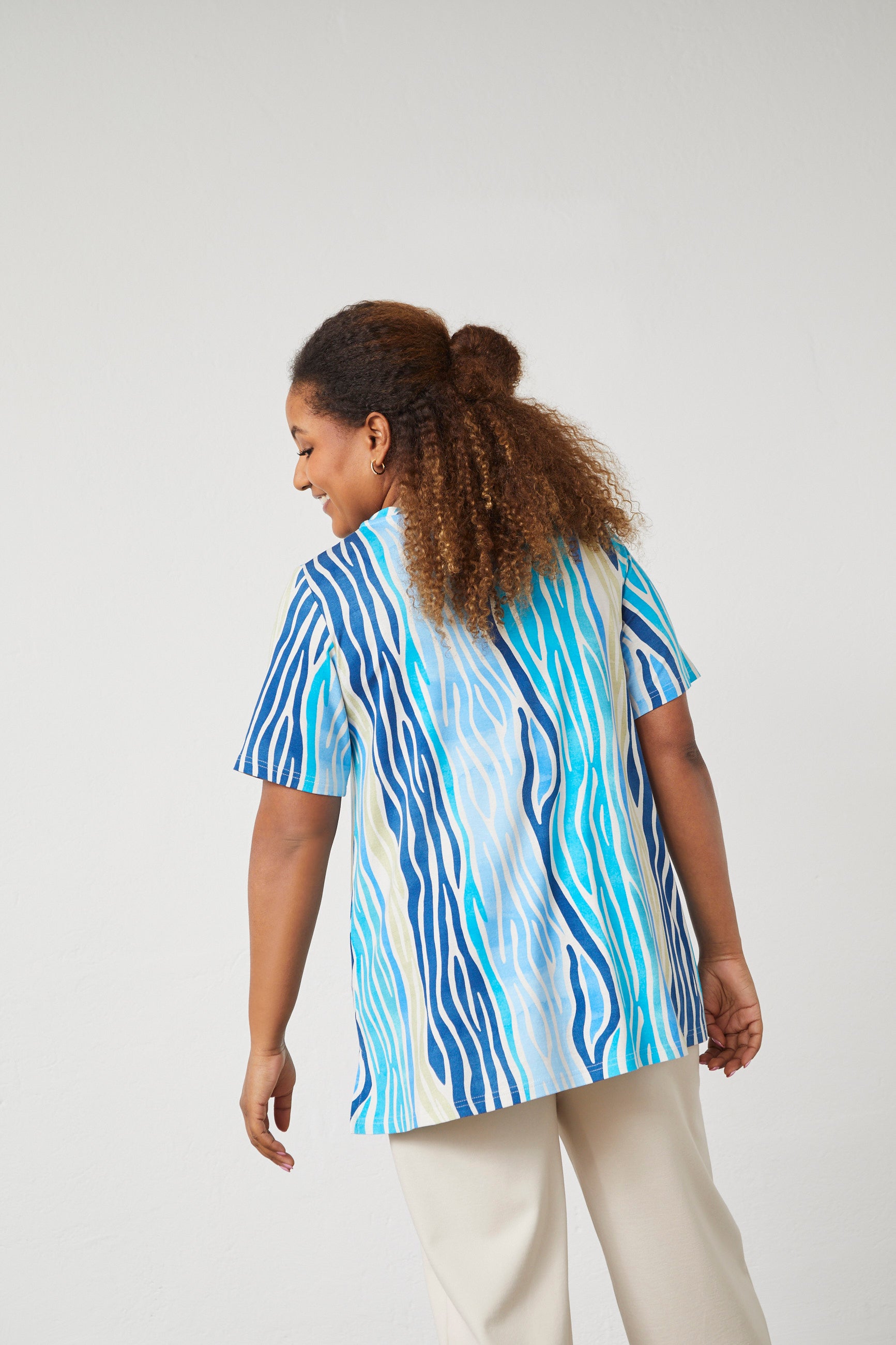 Pont Neuf PNMeysa T-Shirt 5340 Ocean blue