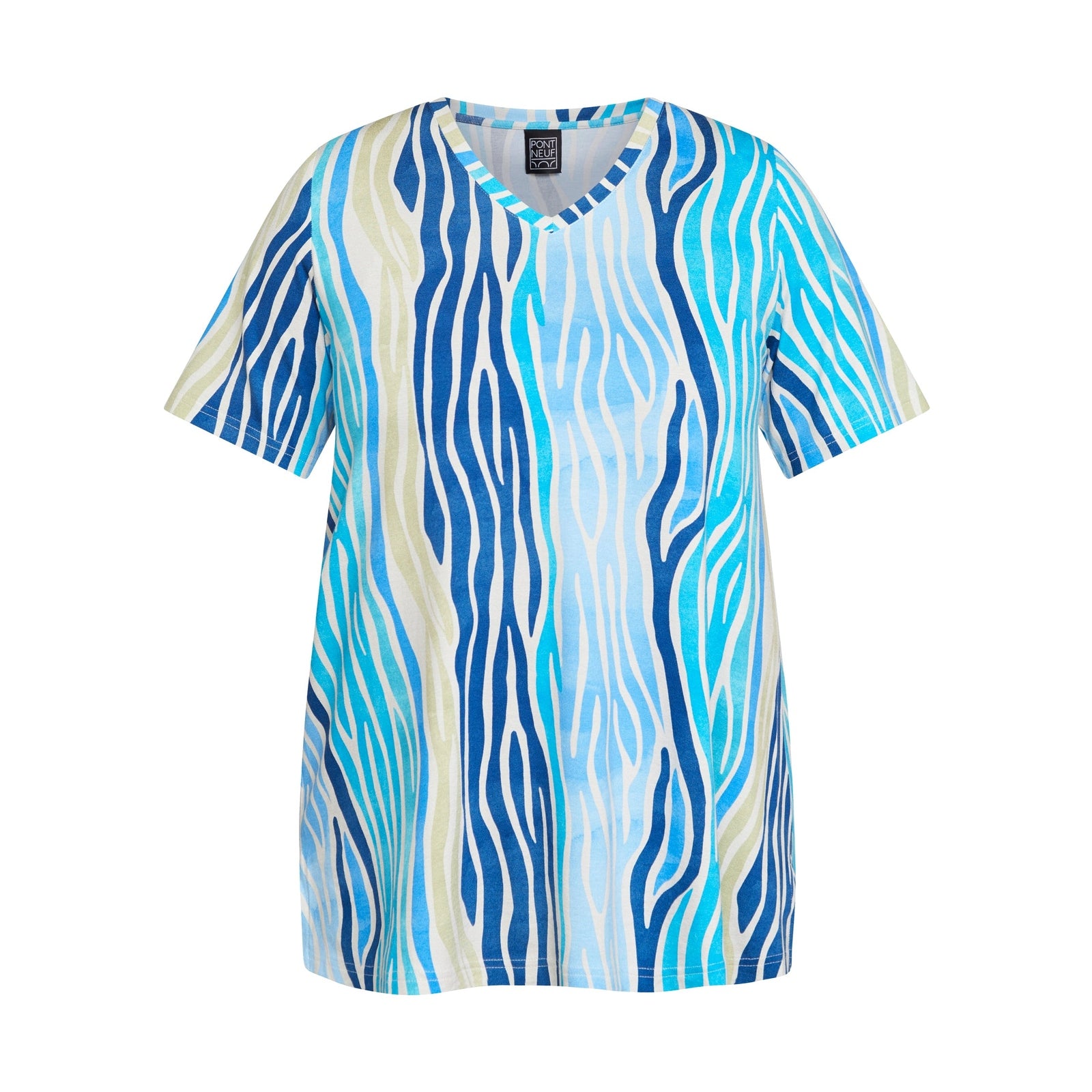 Pont Neuf PNMeysa T-Shirt 5340 Ocean blue