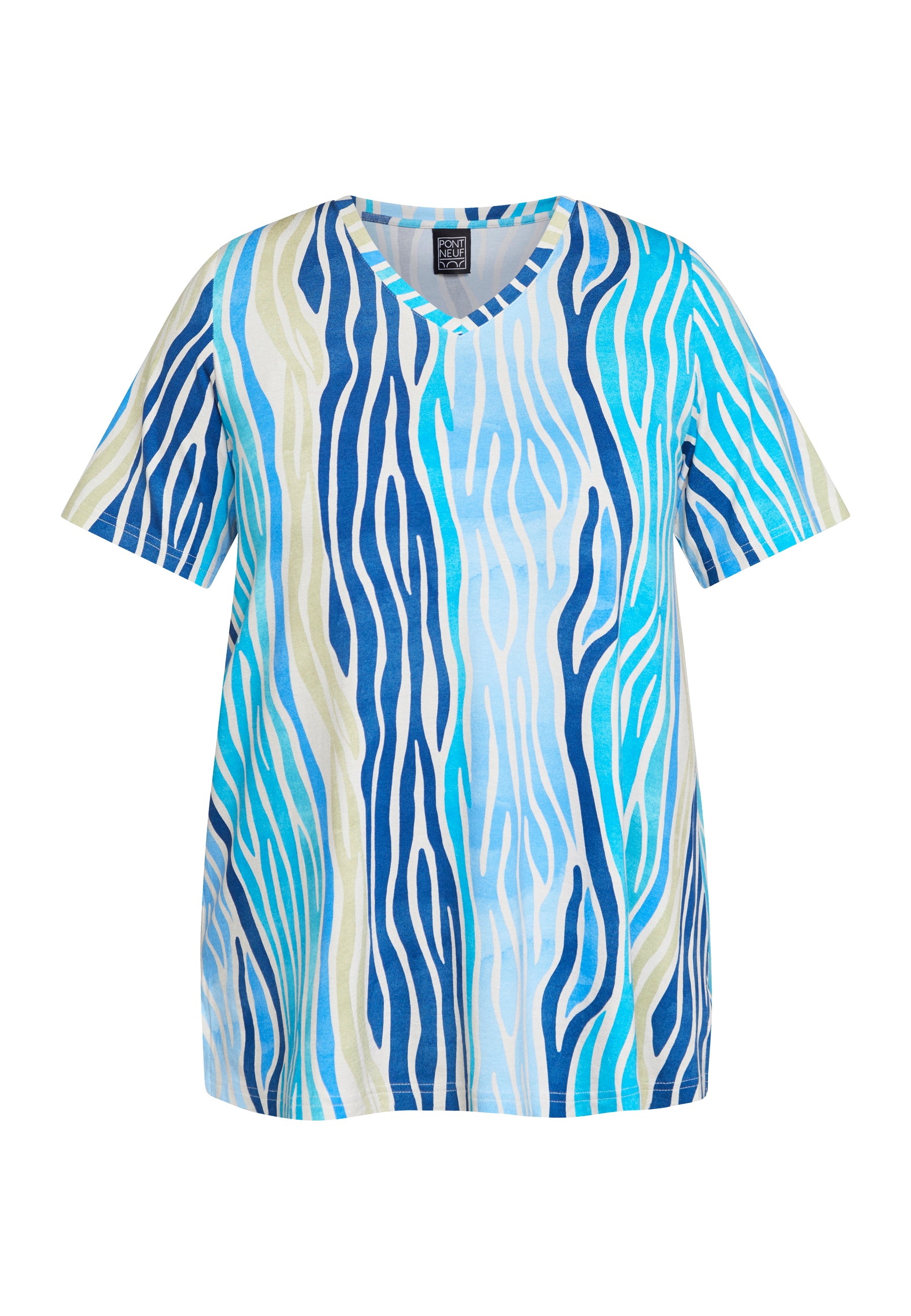 Pont Neuf PNMeysa T-Shirt 5340 Ocean blue