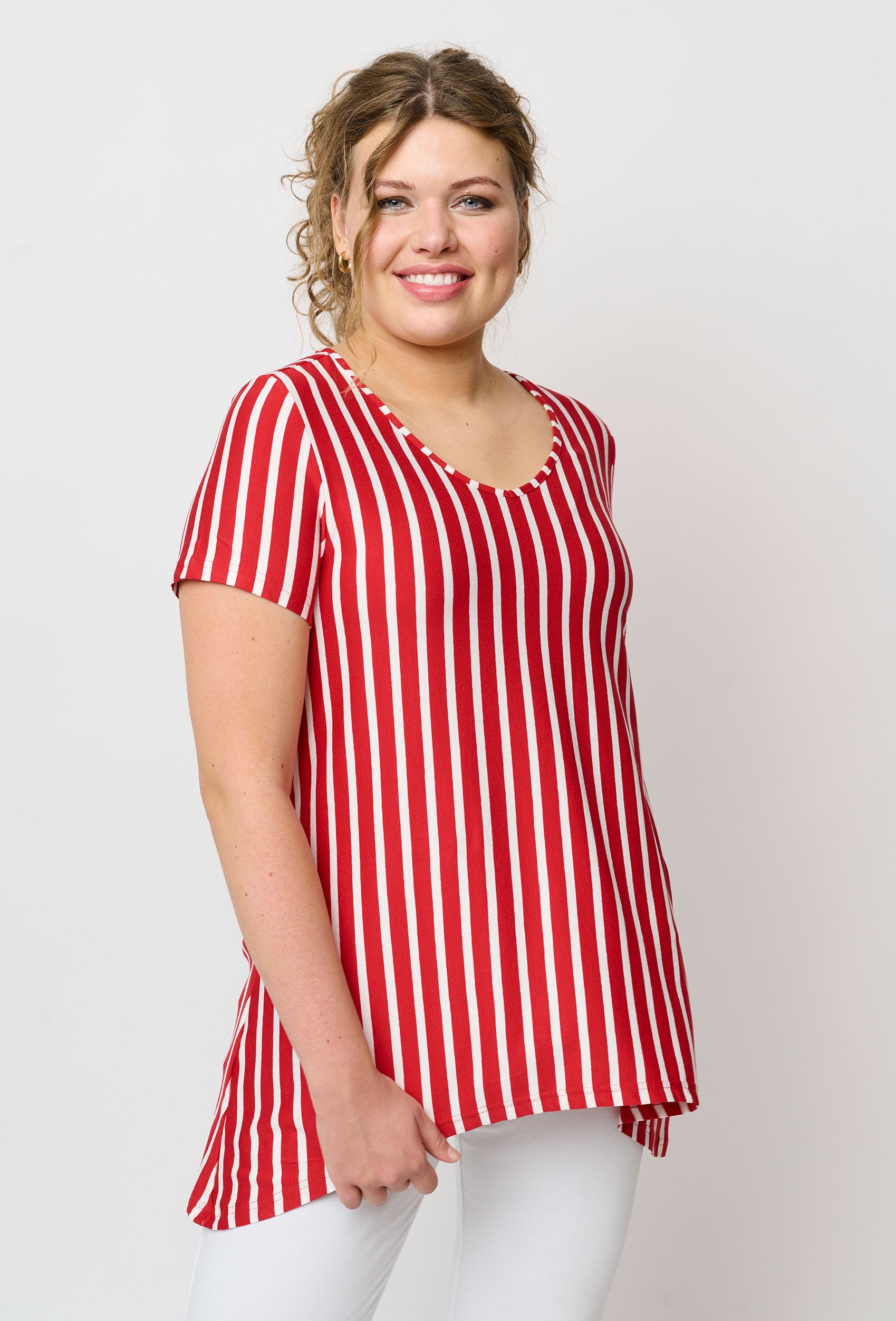 Pont Neuf PNMila Bluser 198 Red