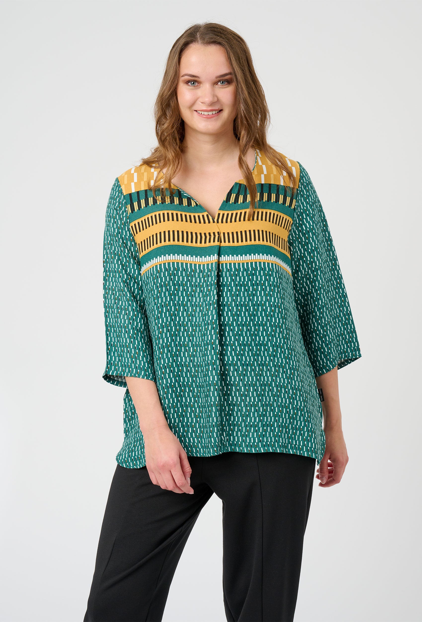 Pont Neuf PNMoude Bluser 572 Dark Petrol