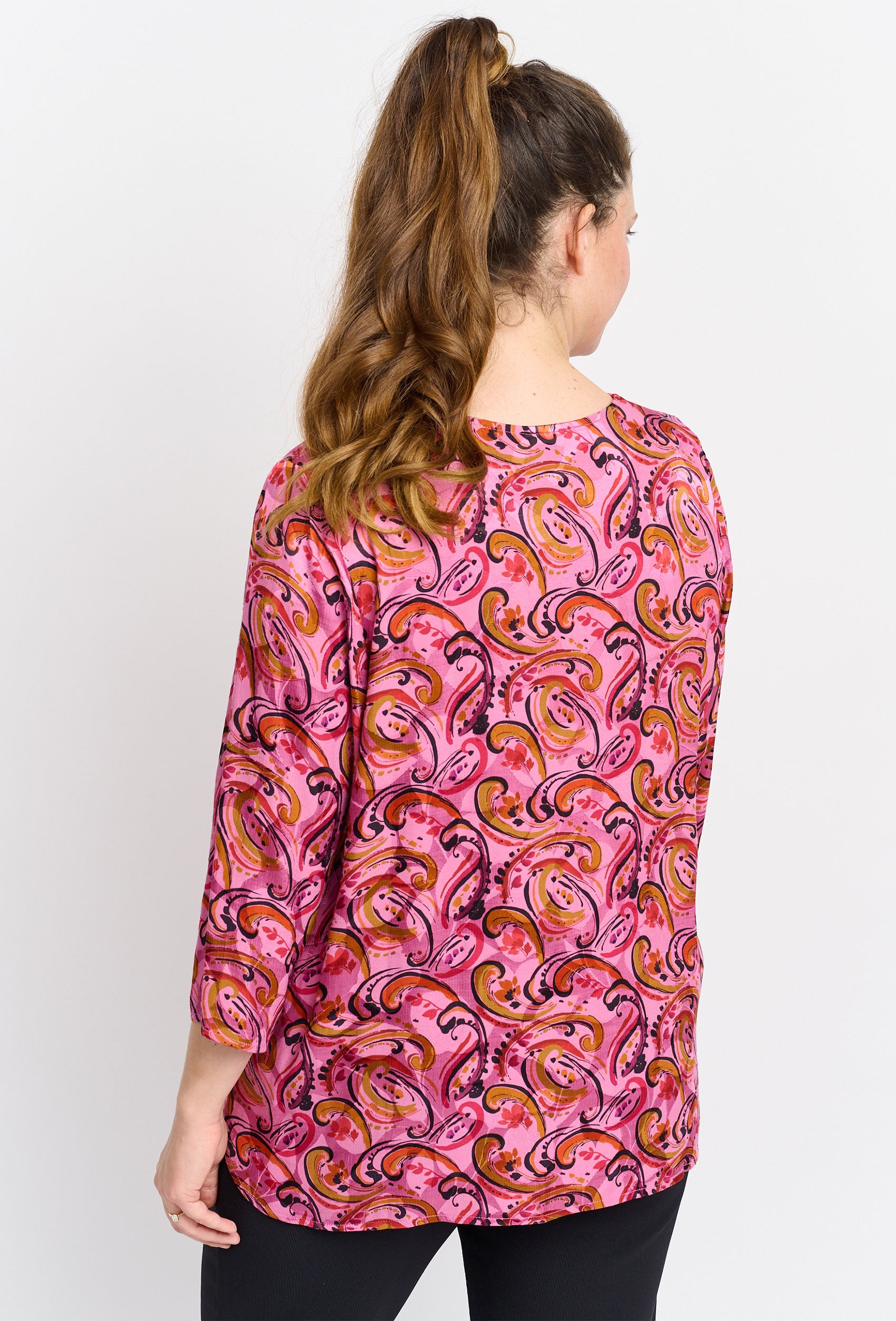 Pont Neuf PNMoude Bluser 163 Fuchsia