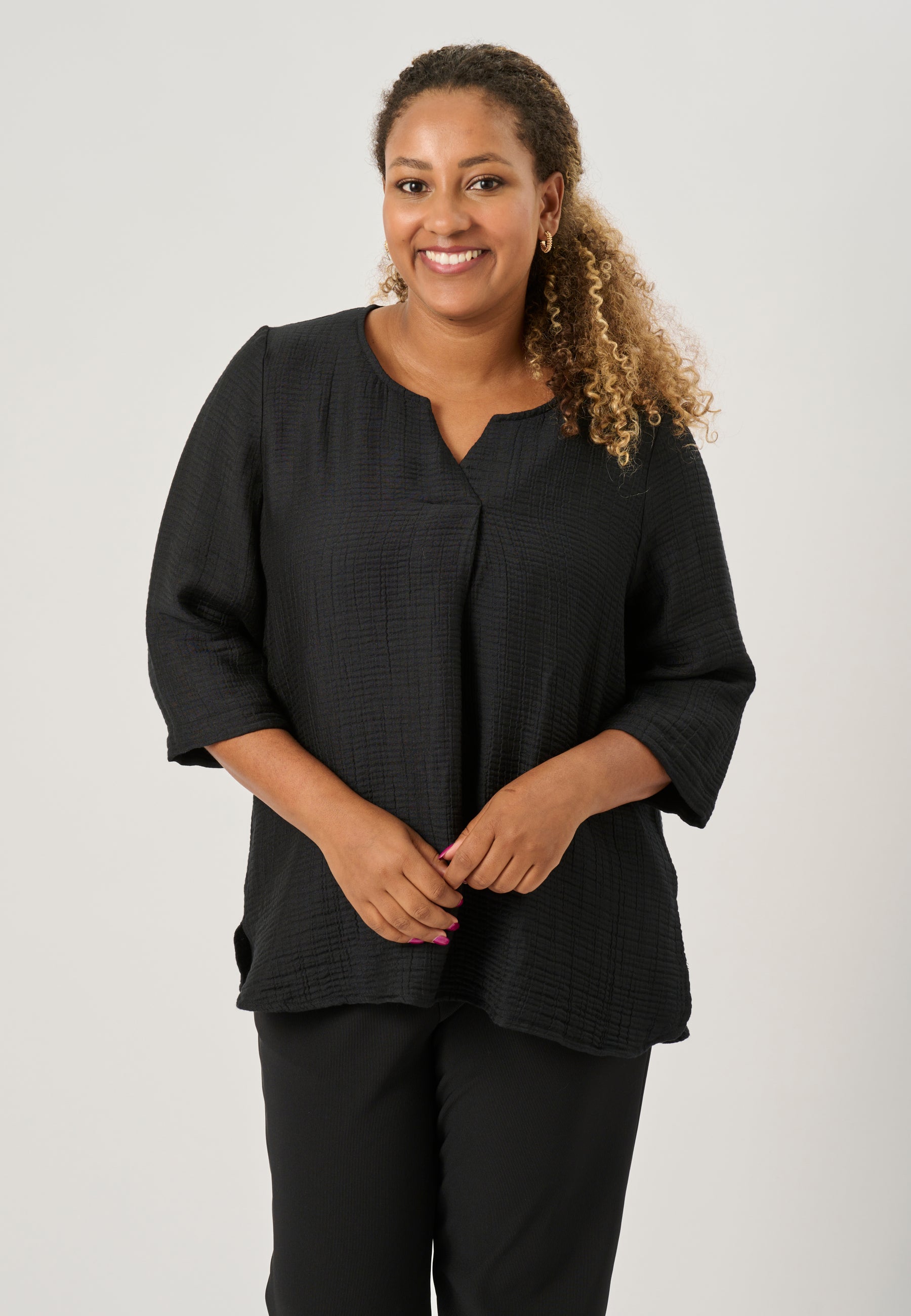 Pont Neuf PNMoude Bluser 9999 BLACK