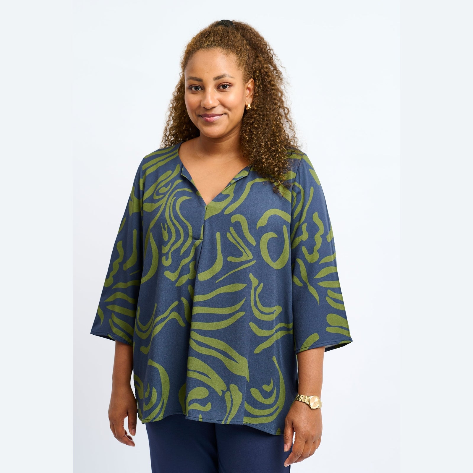 Pont Neuf PNMoude Bluser 5999 NAVY BLUE