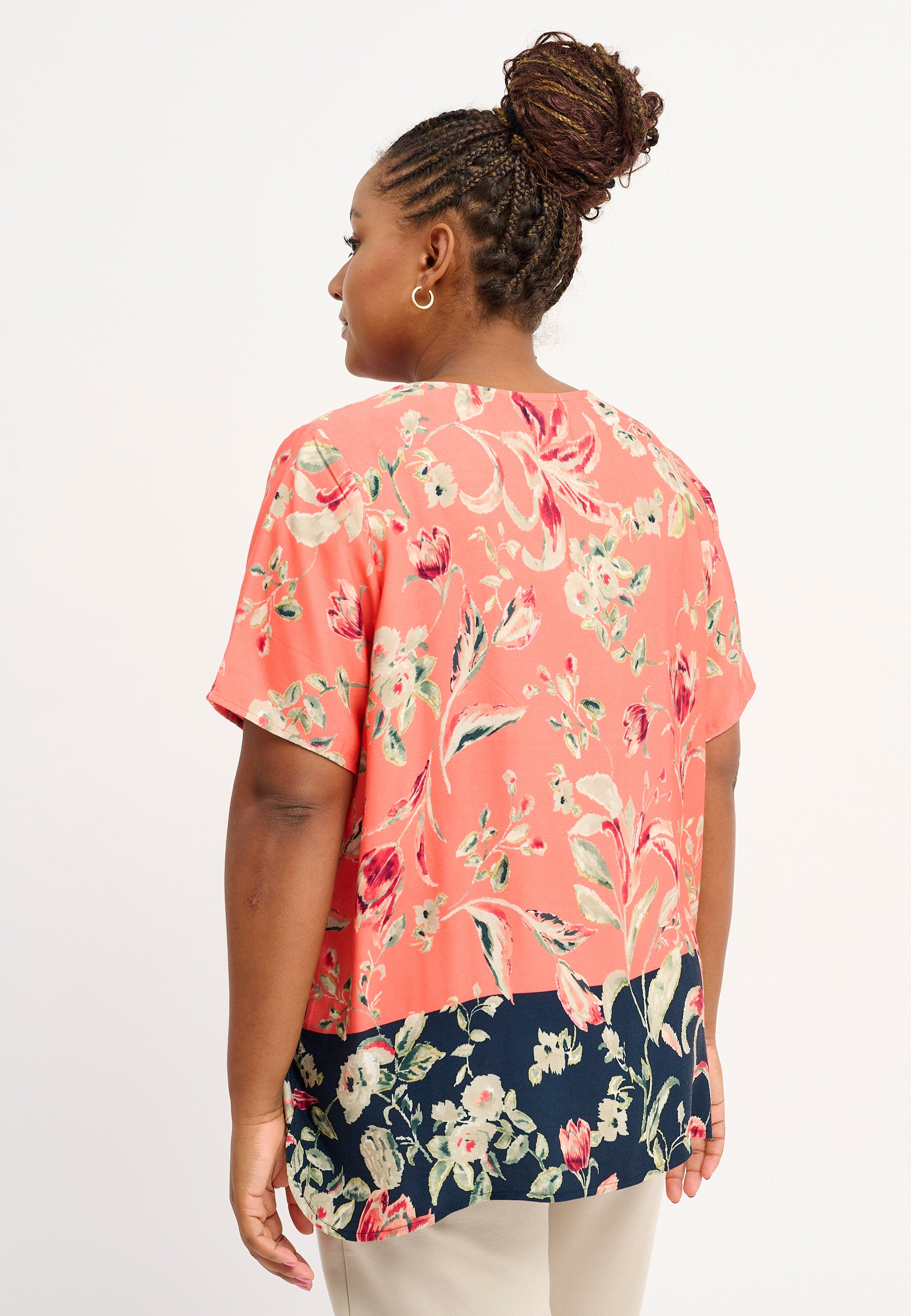 Pont Neuf PNMoude Sia T-Shirt 8340 Papaia orange