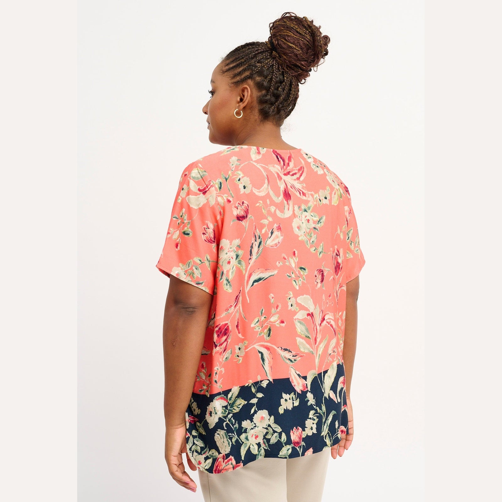 Pont Neuf PNMoude Sia T-Shirt 8340 Papaia orange