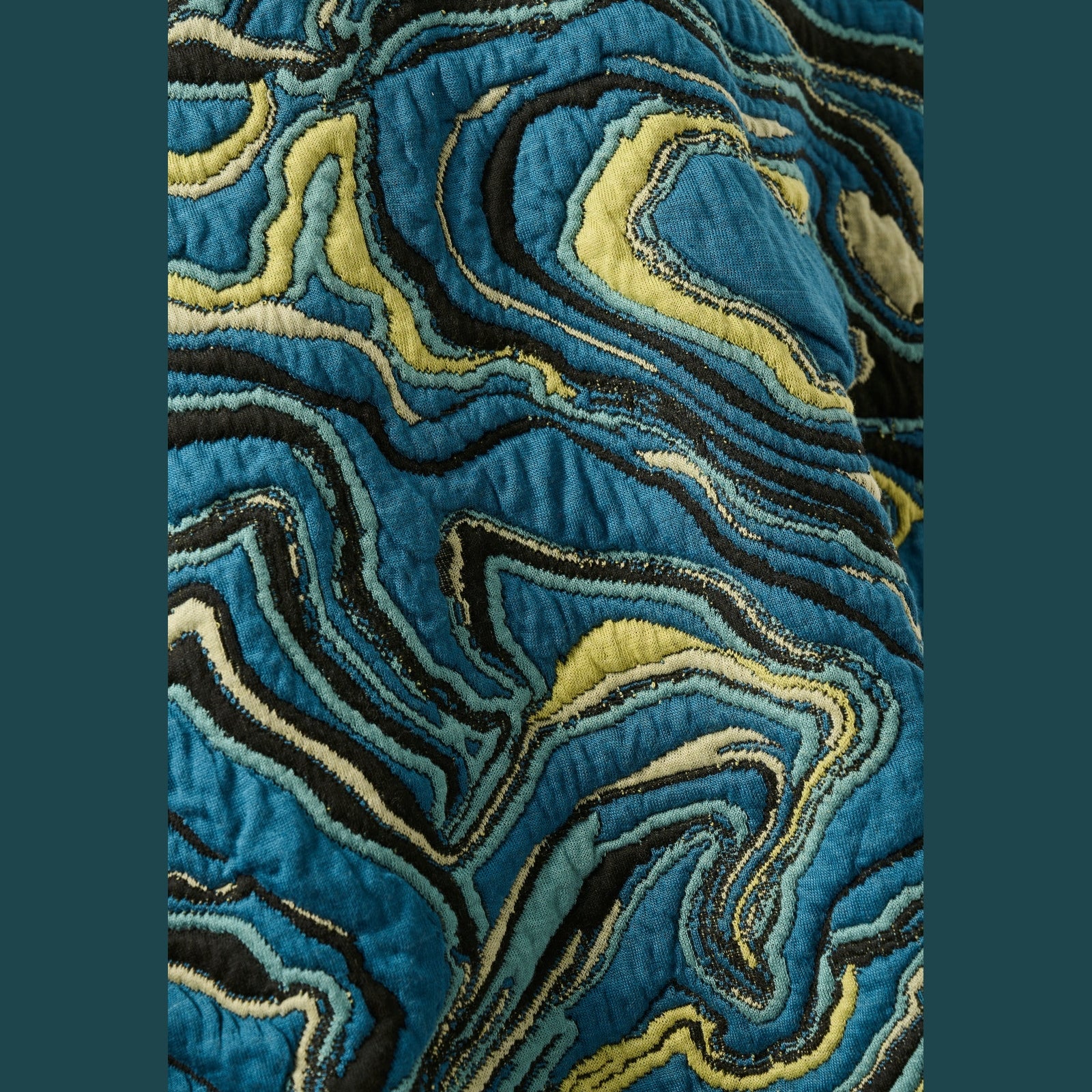 Pont Neuf PNNAjda Bluser 5052 Petrol Blue