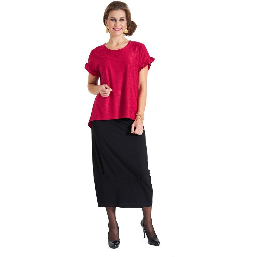 Pont Neuf PNOlga Bluser 354 Warm Red