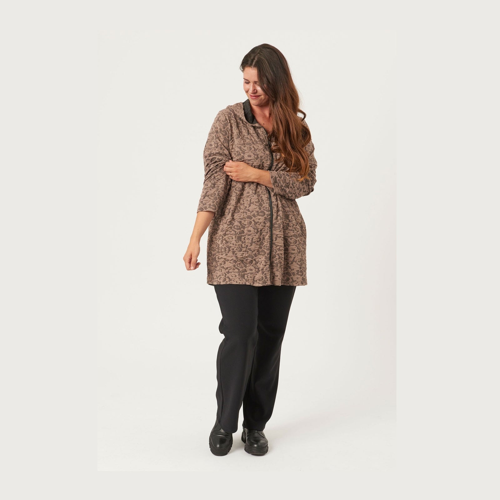 Pont Neuf PNPatricia Cardigan 113 Taupe