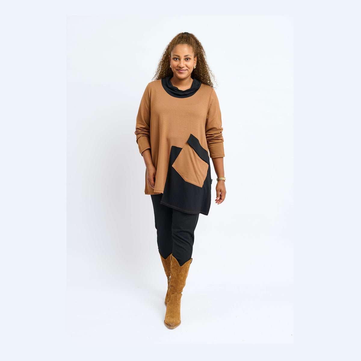 Pont Neuf PNRama Bluser 3372 Toffee