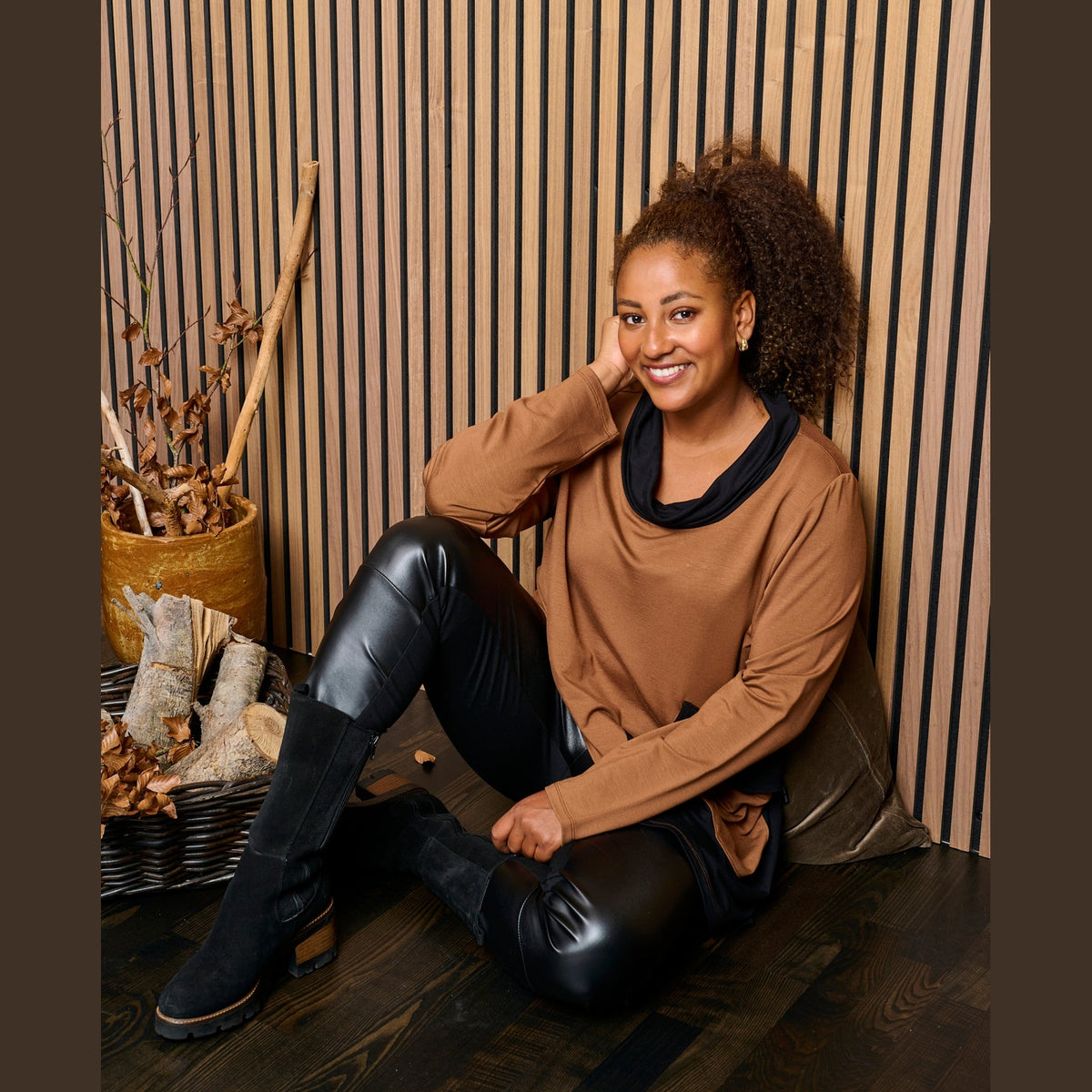 Pont Neuf PNRama Bluser 3372 Toffee