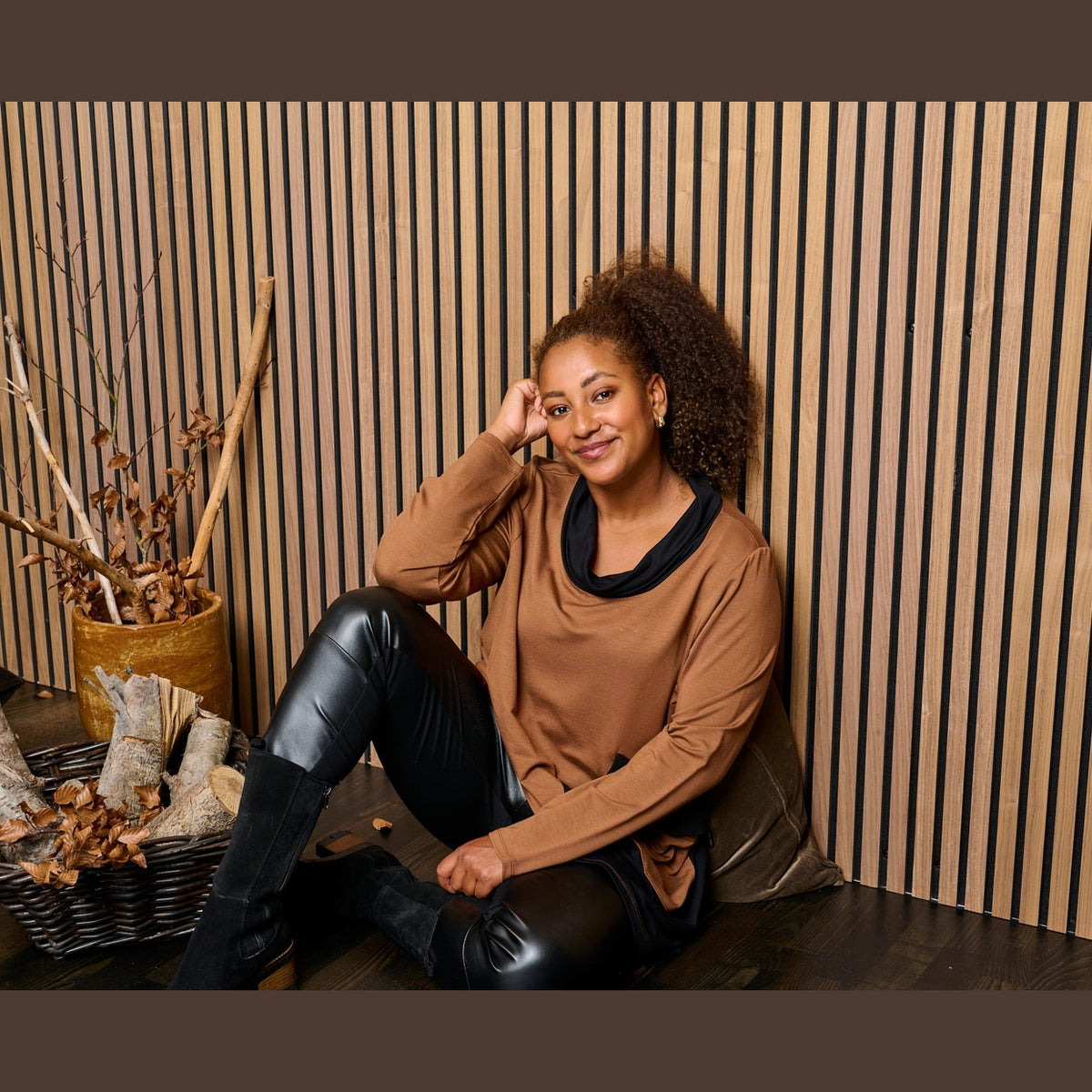 Pont Neuf PNRama Bluser 3372 Toffee